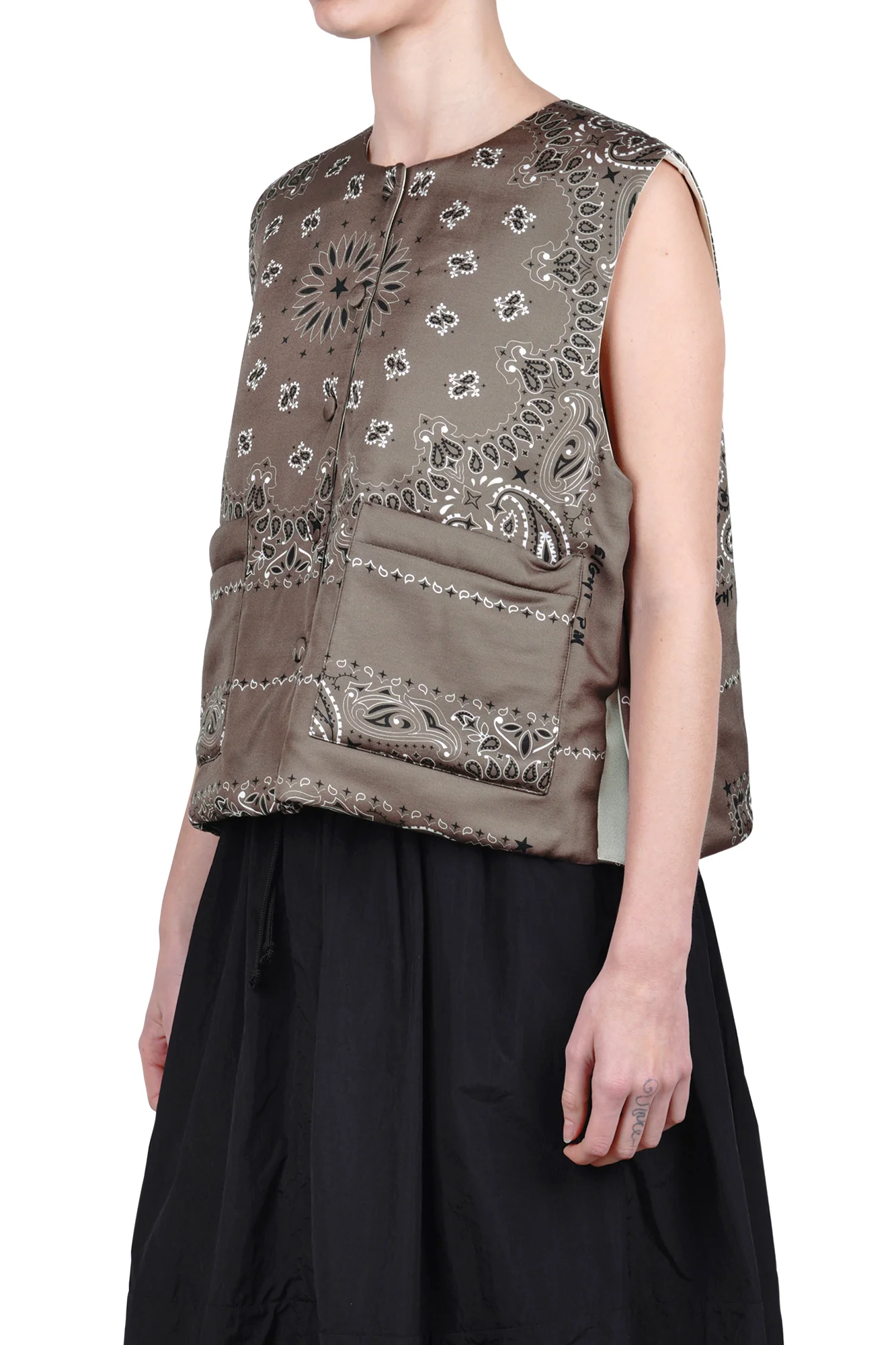 8pm - Gilet - 470492 - Moka - Image 4