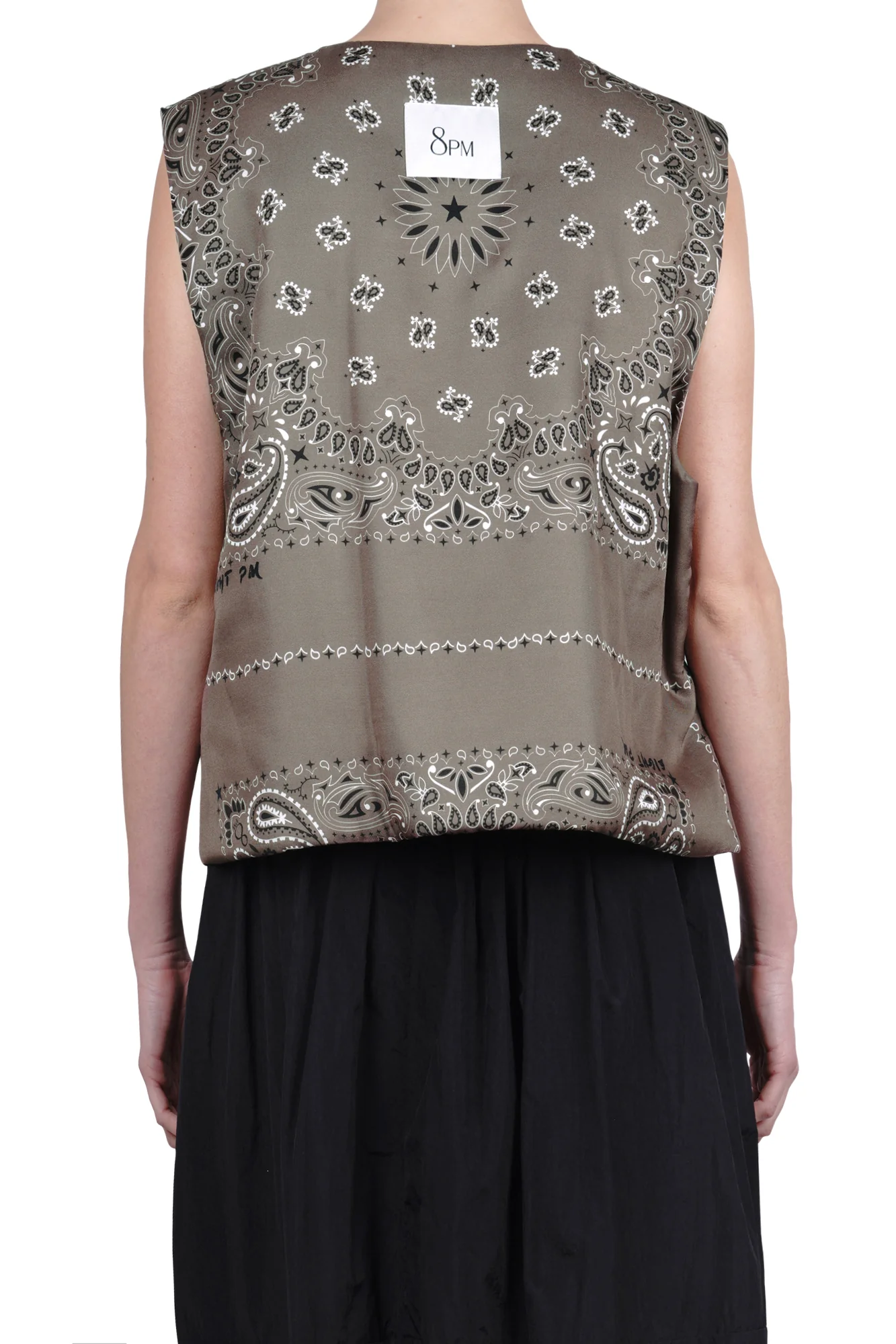8pm - Gilet - 470492 - Moka - Image 5
