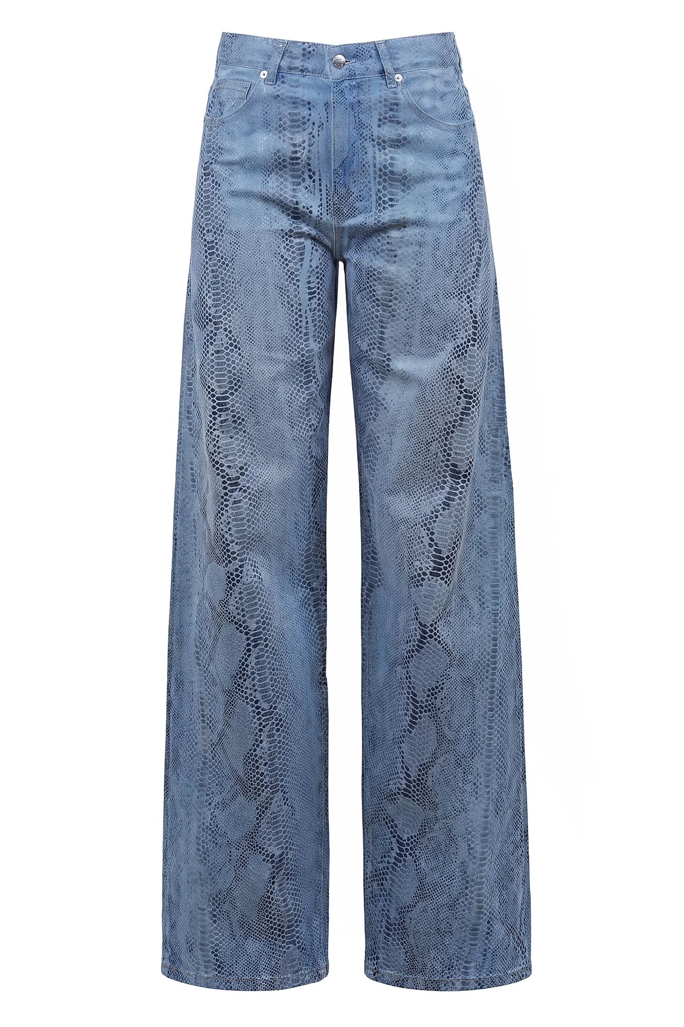 8pm - Pantalone - 470484 - Fantasia Azzurro