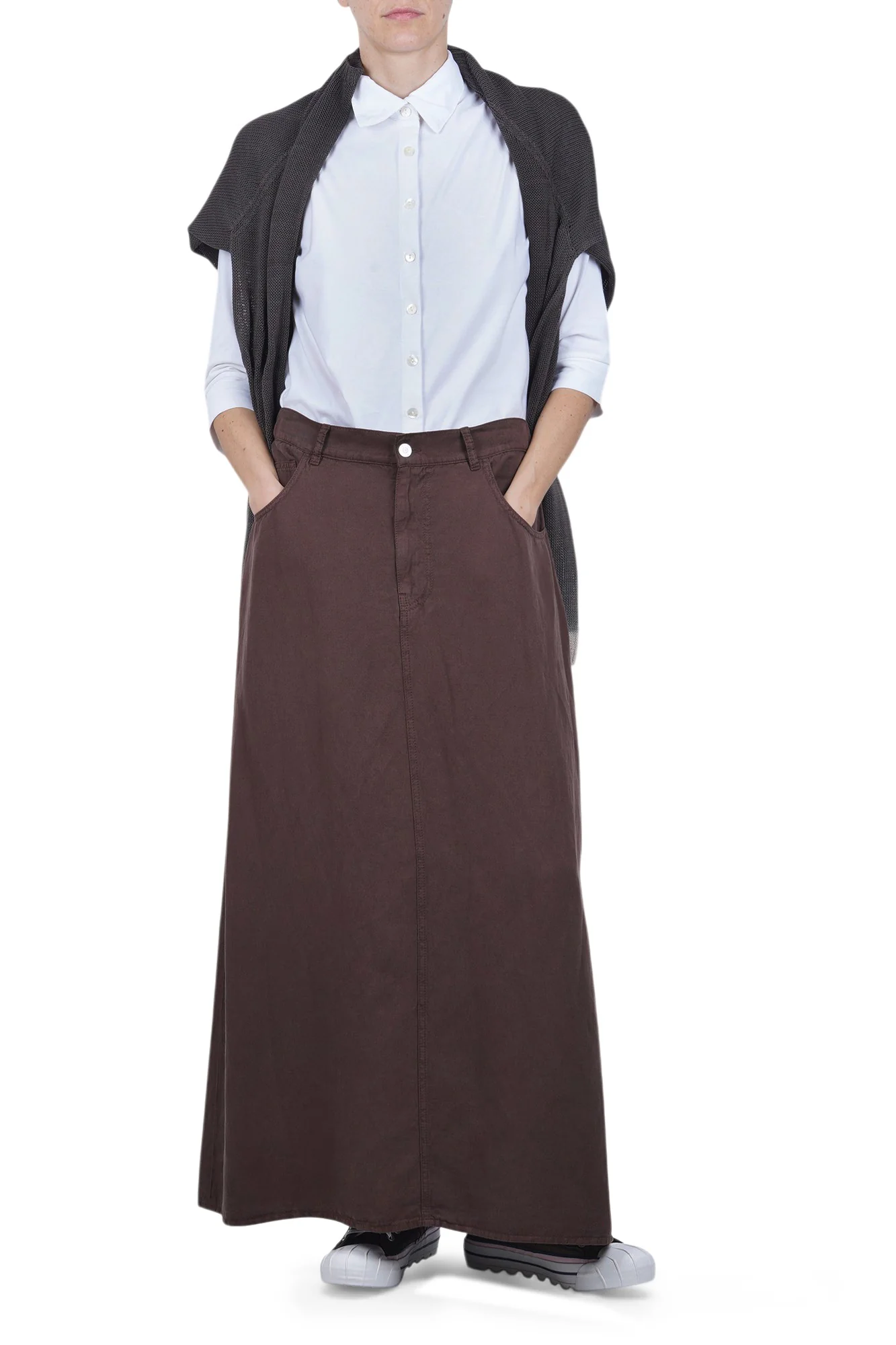 ALPHA STUDIO - Camicia - 471121 - Latte - Image 2