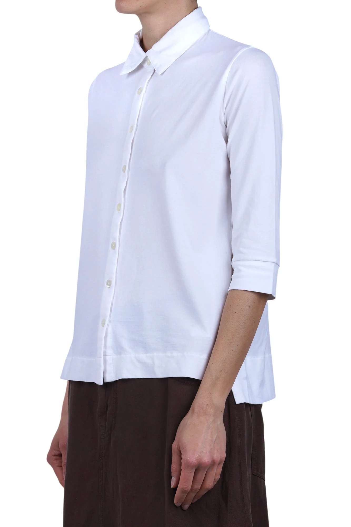 ALPHA STUDIO - Camicia - 471121 - Latte - Image 4