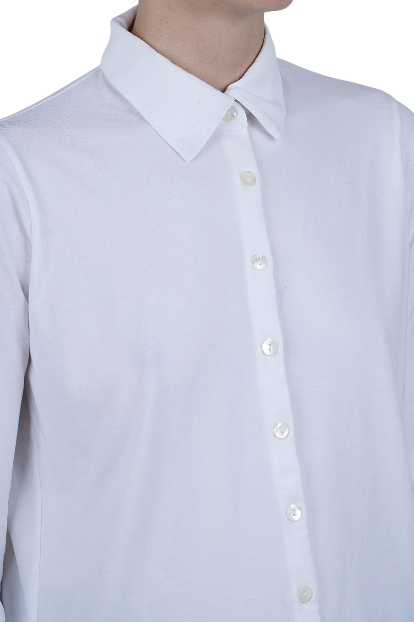 ALPHA STUDIO - Camicia - 471121 - Latte - Image 6