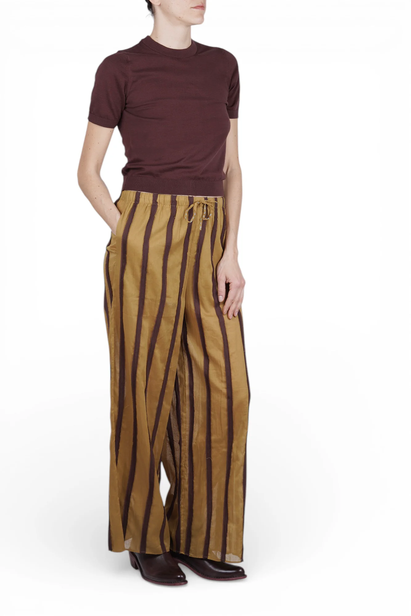 ALPHA STUDIO - Maglia - 471106 - Cioccolato - Image 2
