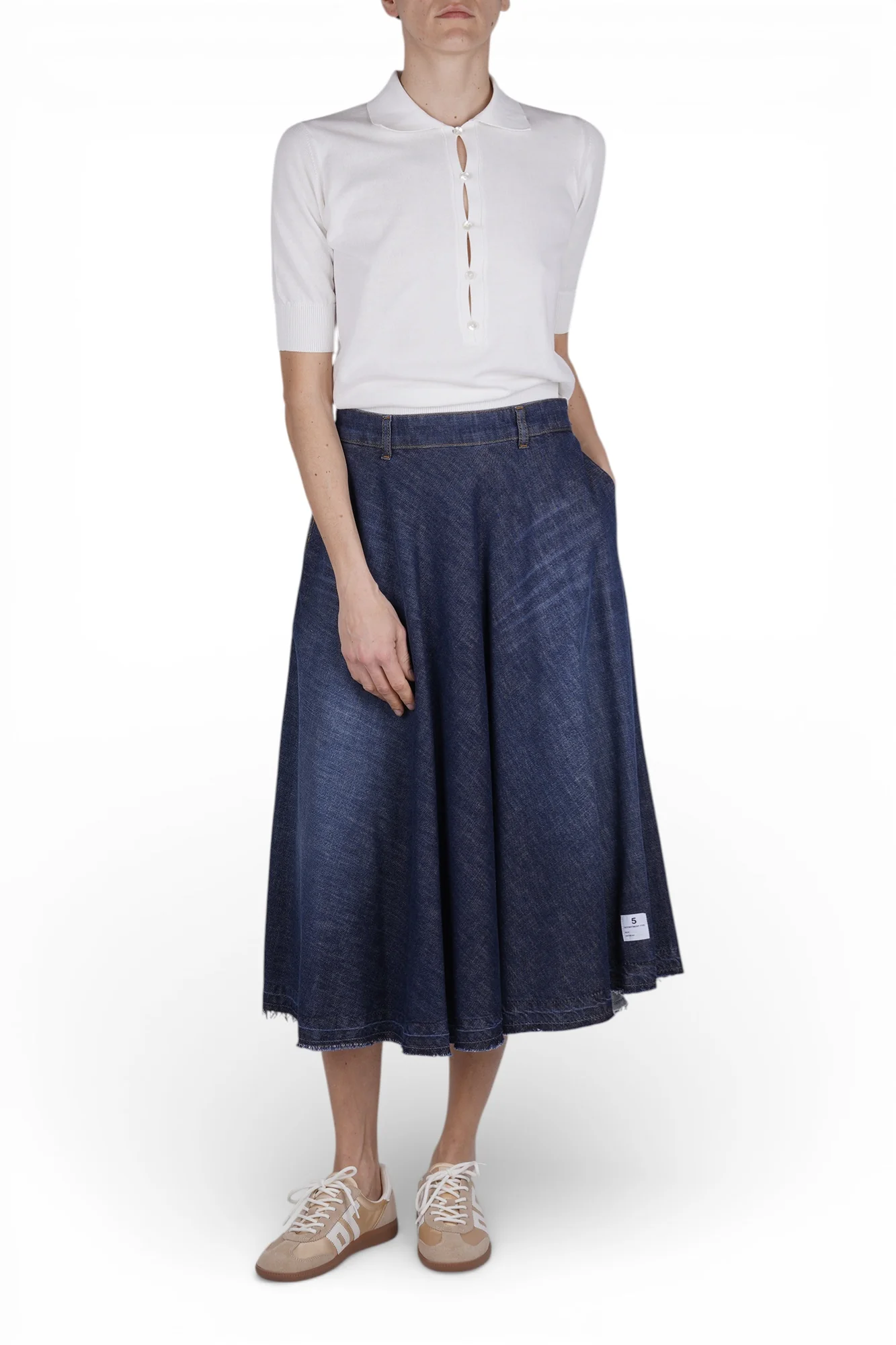 ALPHA STUDIO - Maglia - 471108 - Latte - Image 2