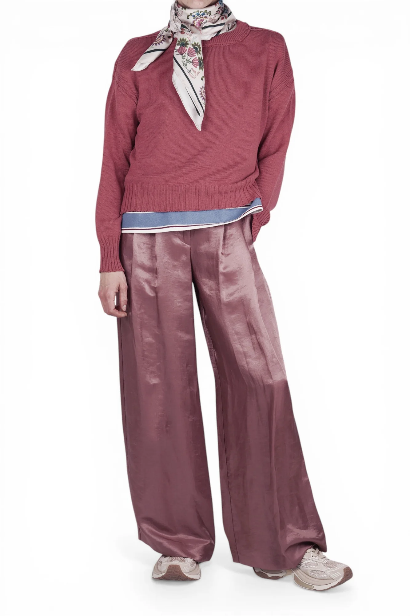 ALPHA STUDIO - Maglia - 471111 - Rosa antico - Image 2