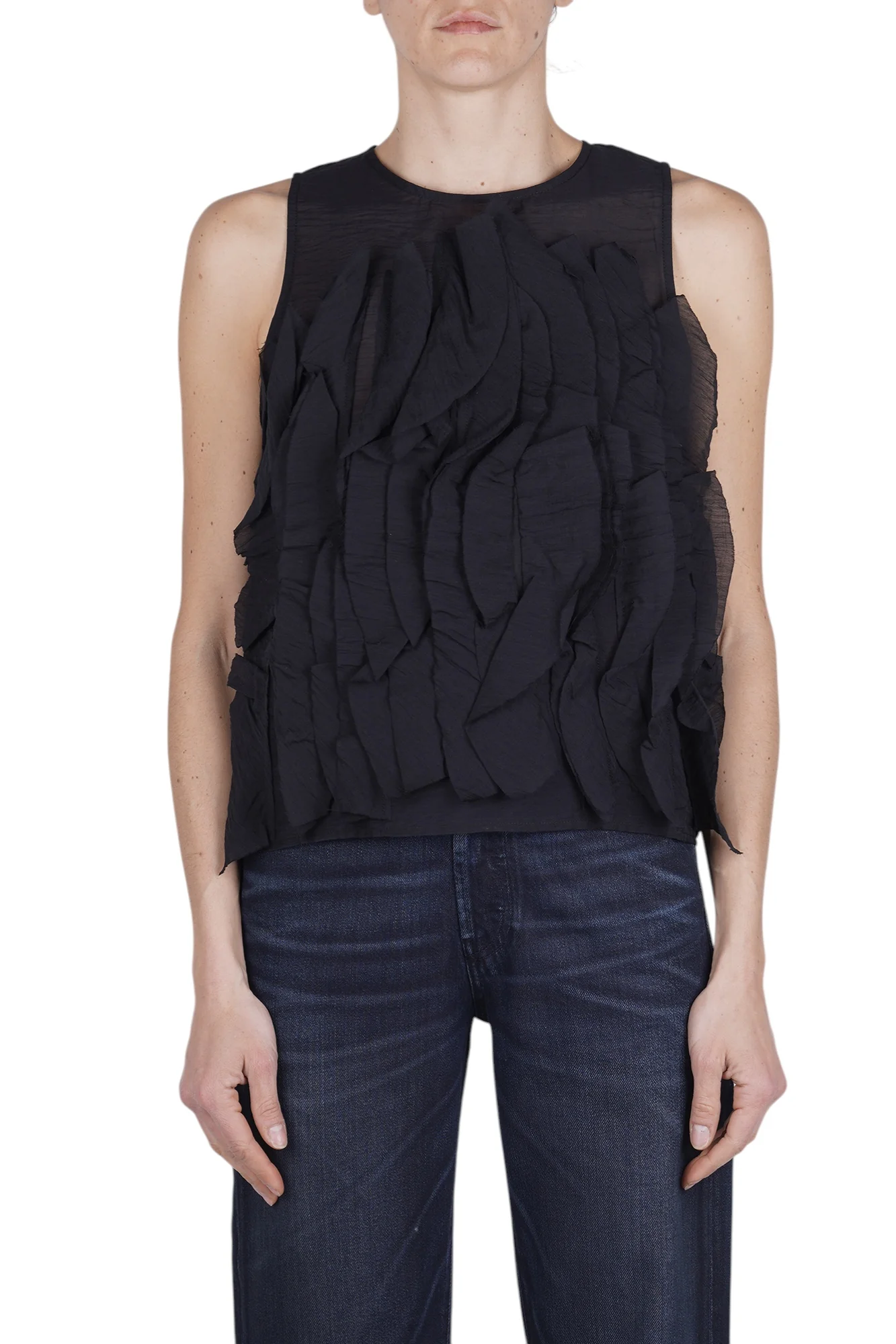 ALPHA STUDIO - Top - 471122 - Nero - Image 3