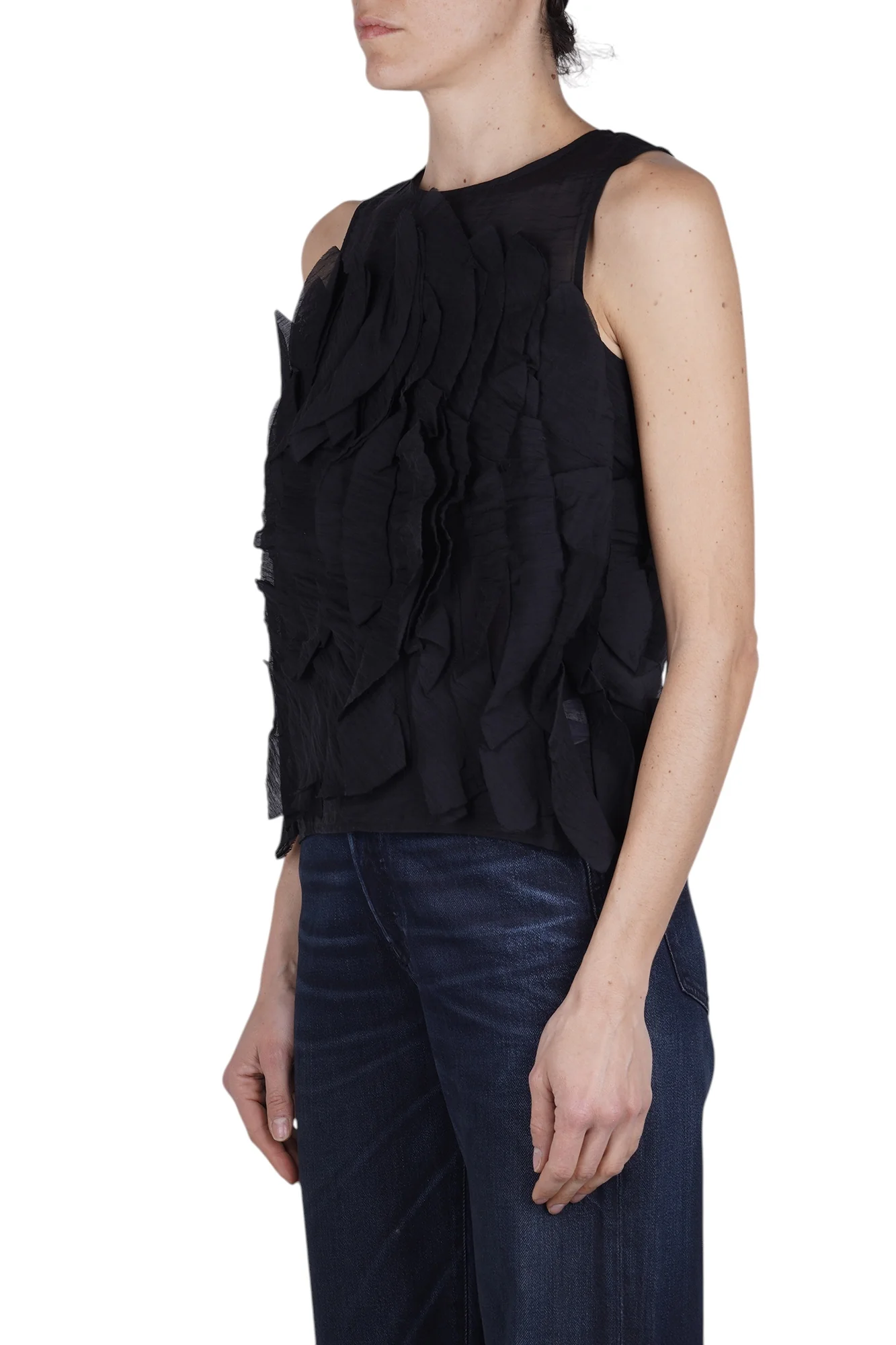 ALPHA STUDIO - Top - 471122 - Nero - Image 4