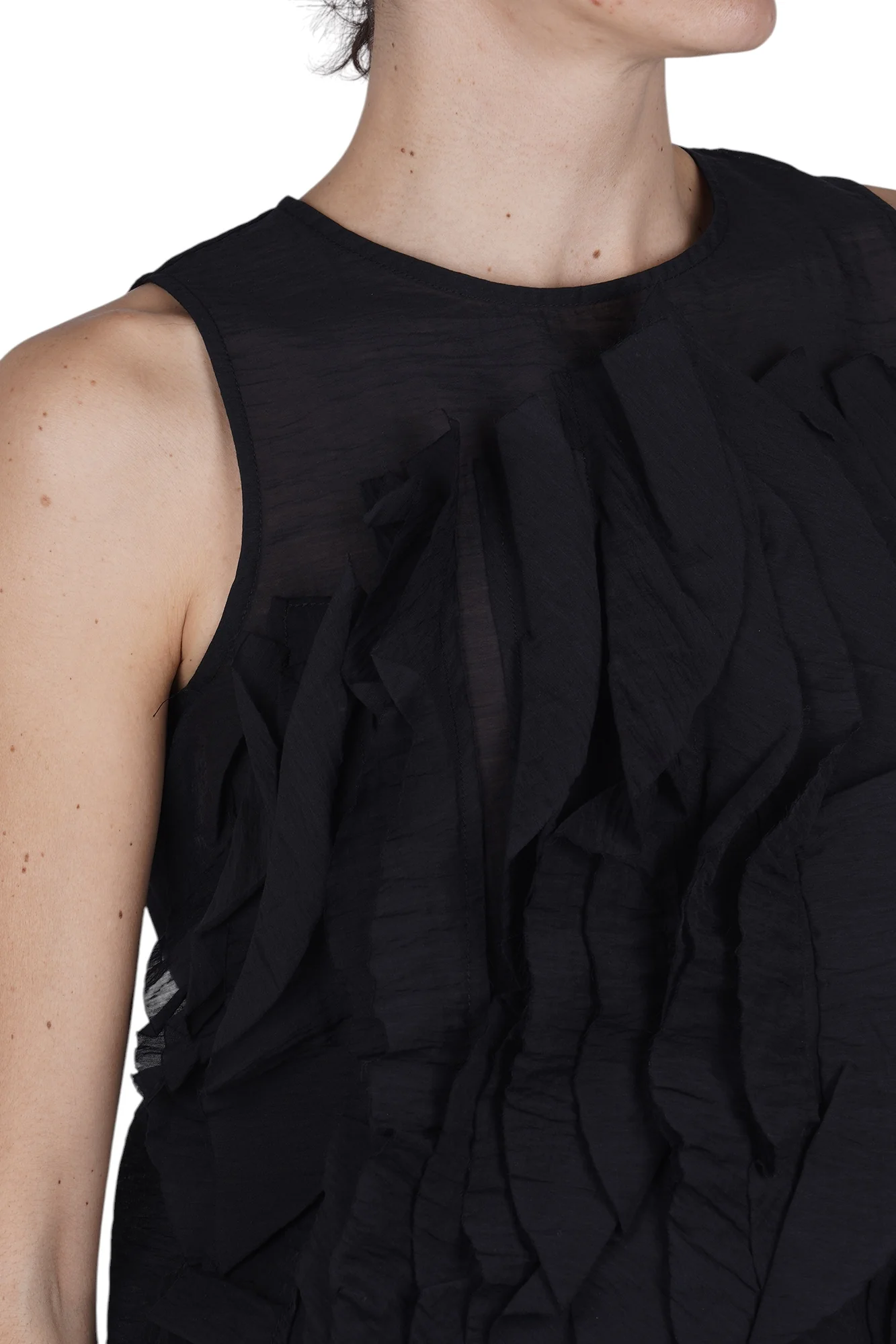 ALPHA STUDIO - Top - 471122 - Nero - Image 6