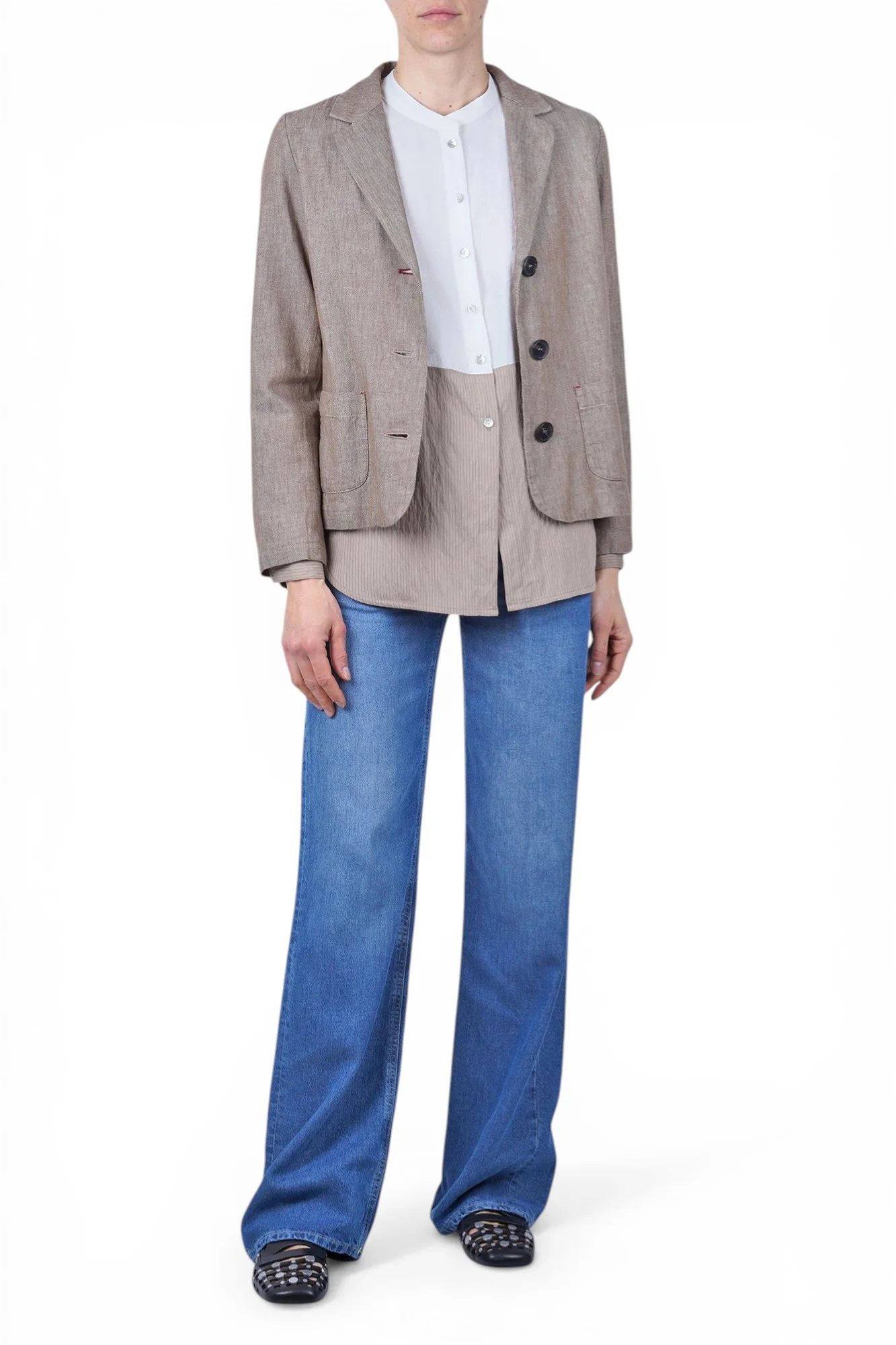 ANNARITA N - Camicia - 471229 - Beige - Image 2