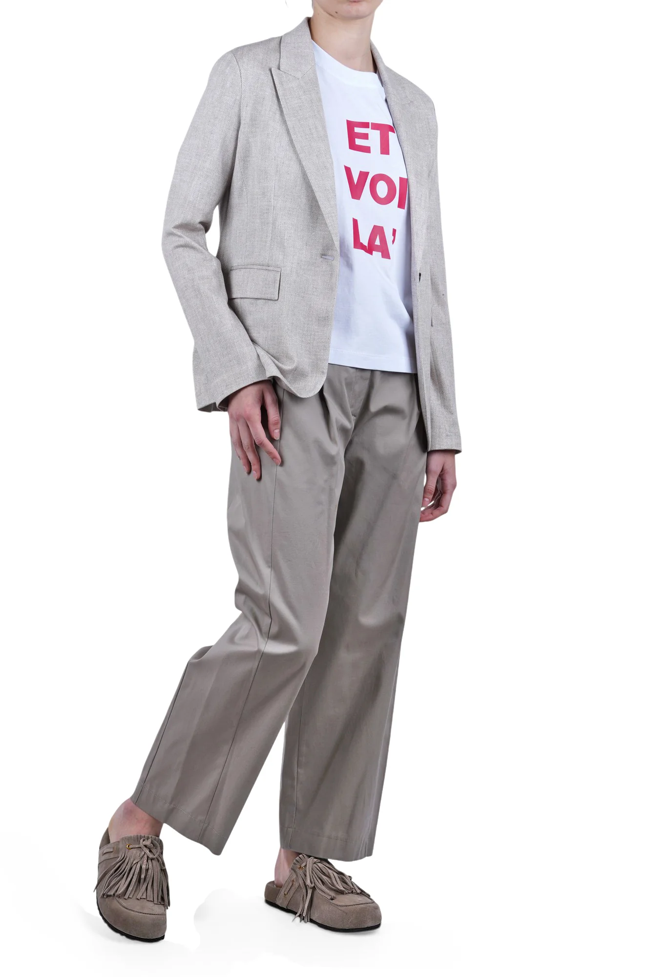 ANNARITA N - Pantalone - 471241 - Tortora - Image 2