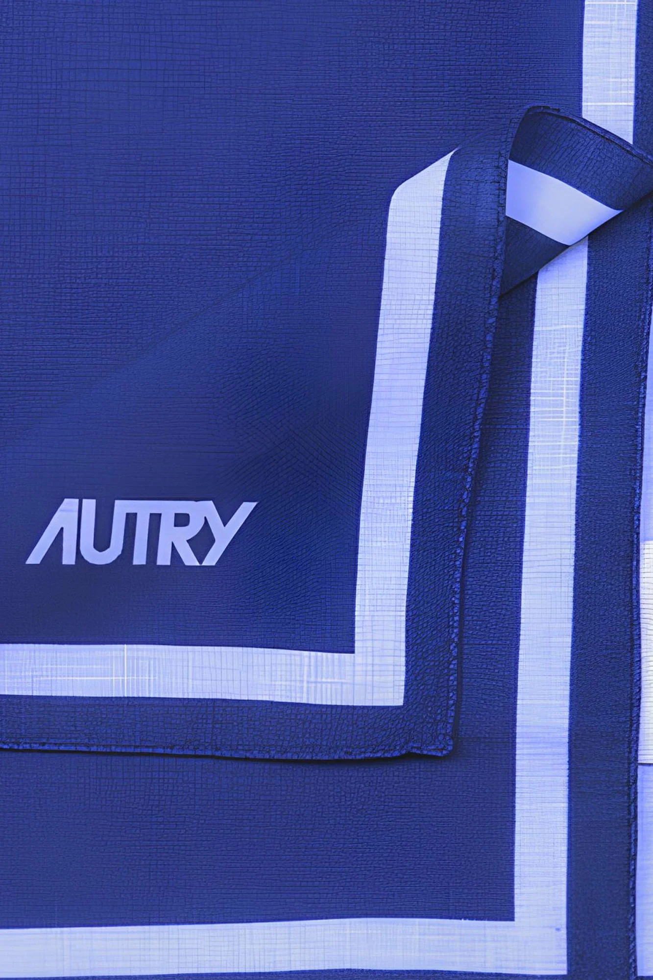 Autry - Sciarpa - 470504 - Blu/Panna - Image 4