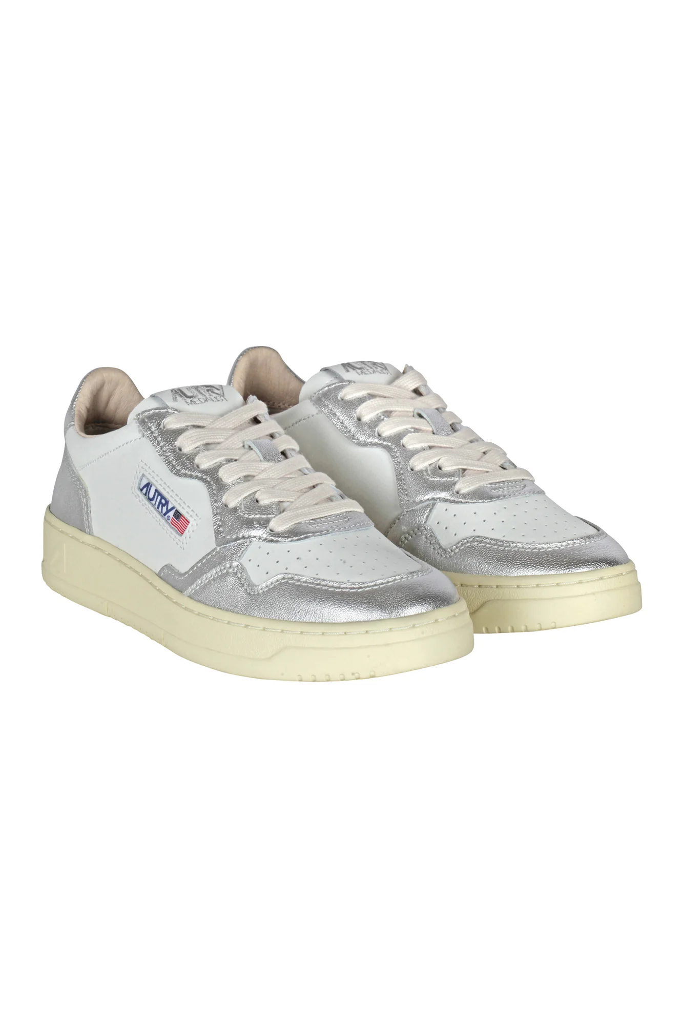 Autry - Sneakers - 460592 - Bianco/Argento - Image 2