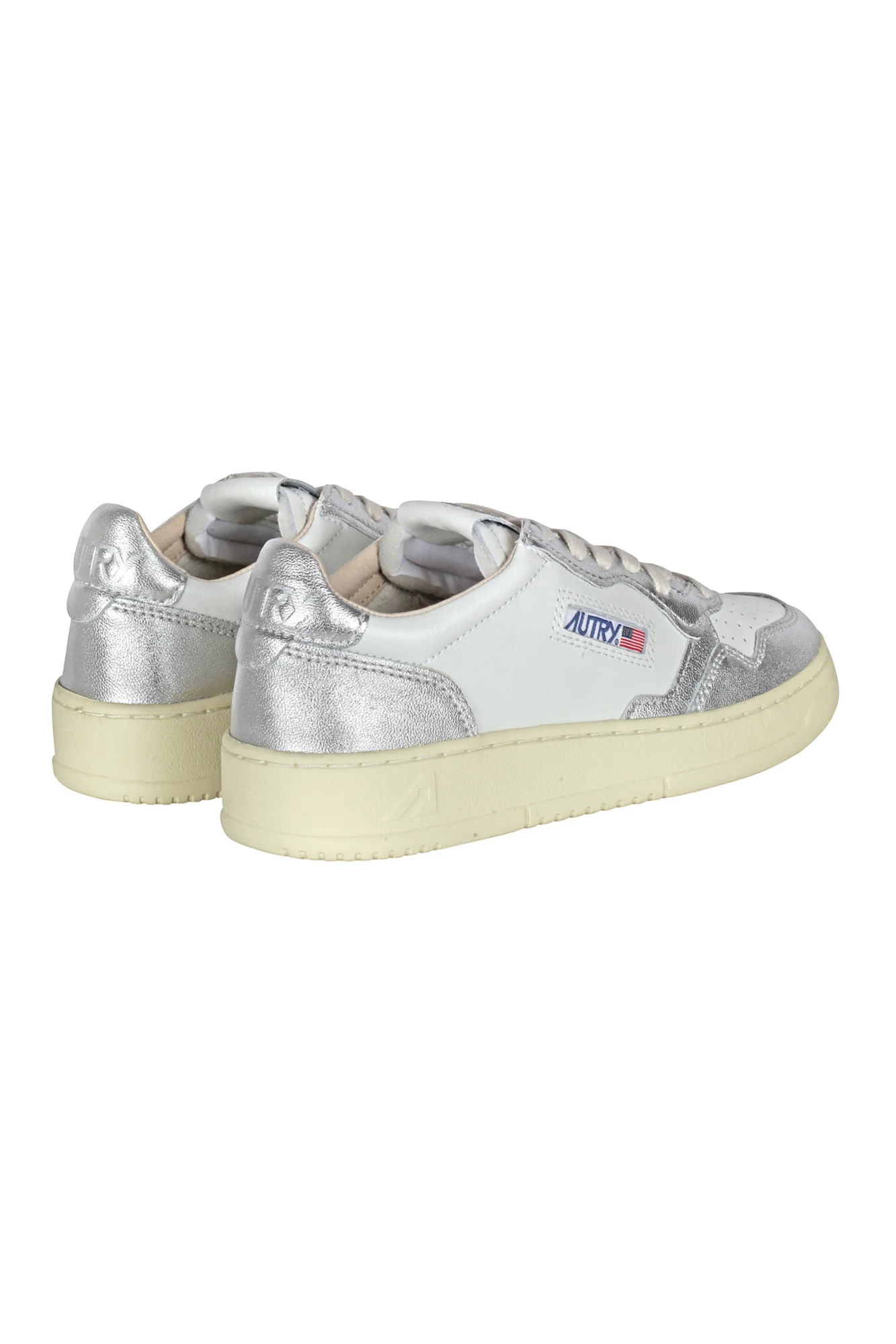 Autry - Sneakers - 460592 - Bianco/Argento - Image 3
