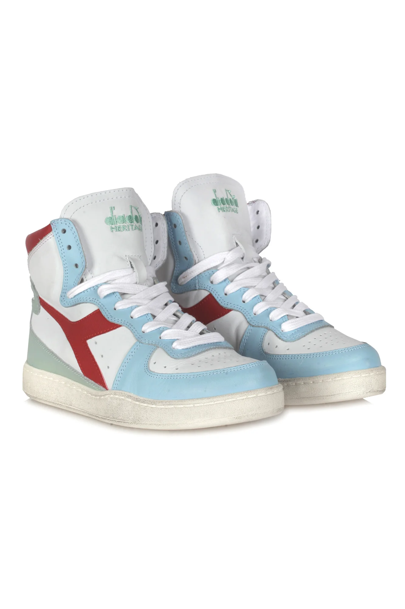 Diadora - Sneakers - 410934 - Bianco/Azzurro - Image 3