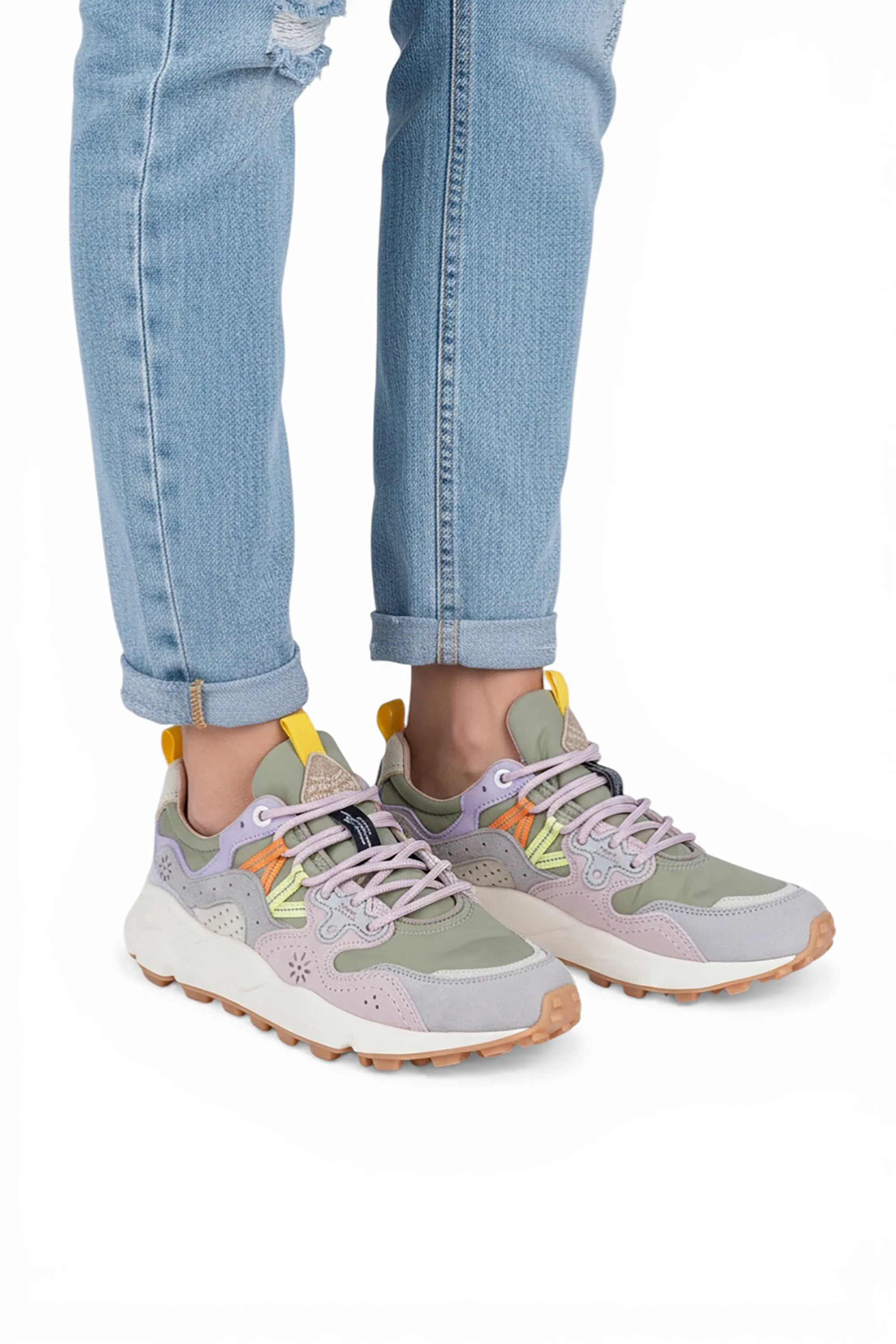Flower Mountain - Sneakers - 470429 - Verde/Lilla - Image 6