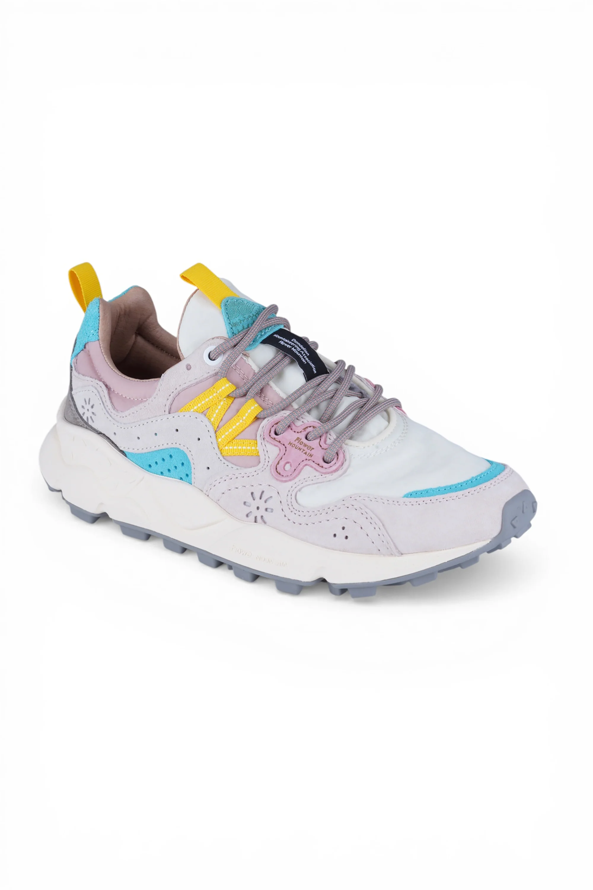 Flower Mountain - Sneakers - 470430 - Bianco/Rosa - Image 3