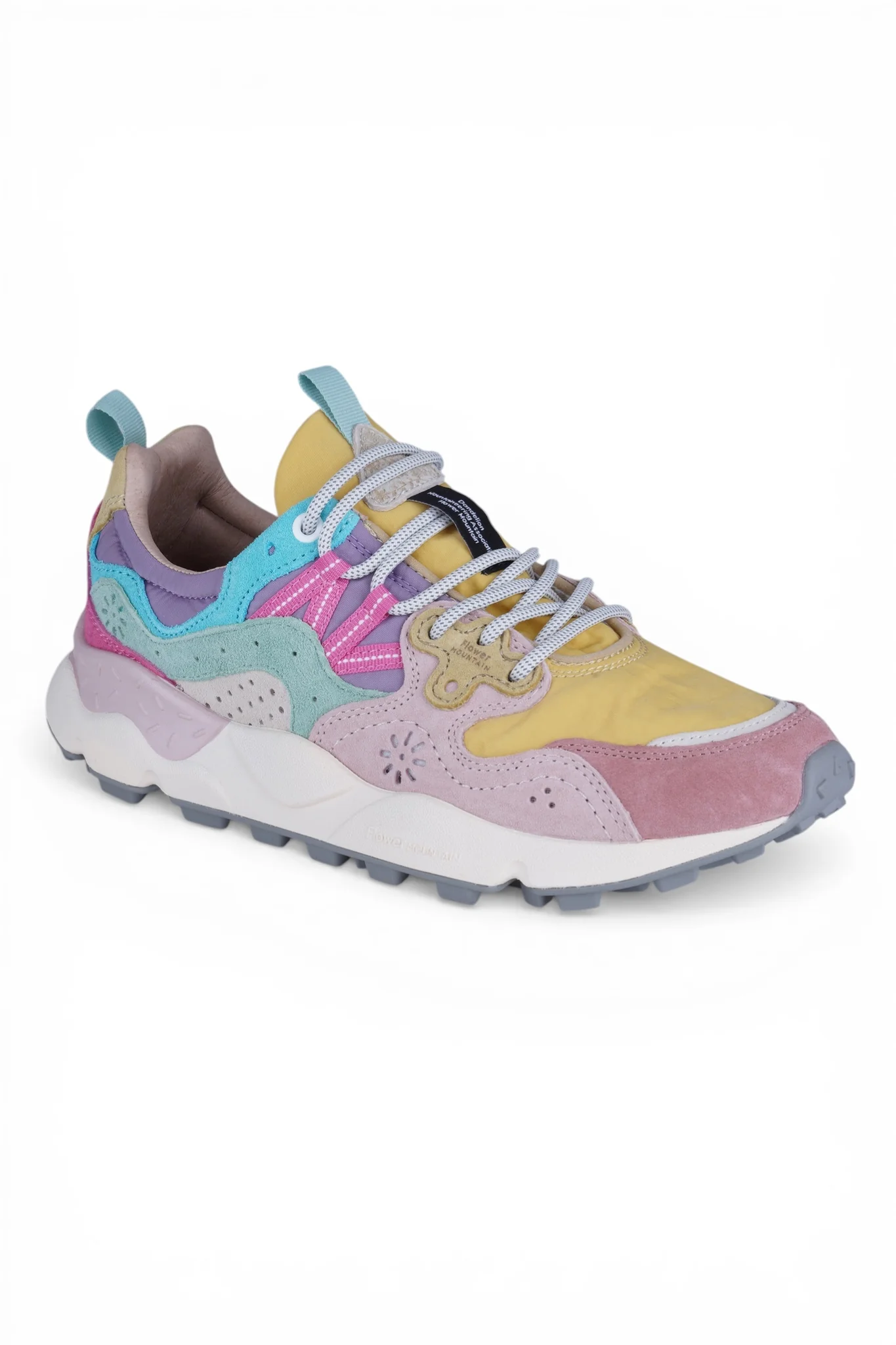 Flower Mountain - Sneakers - 470432 - Giallo/Rosa - Image 3