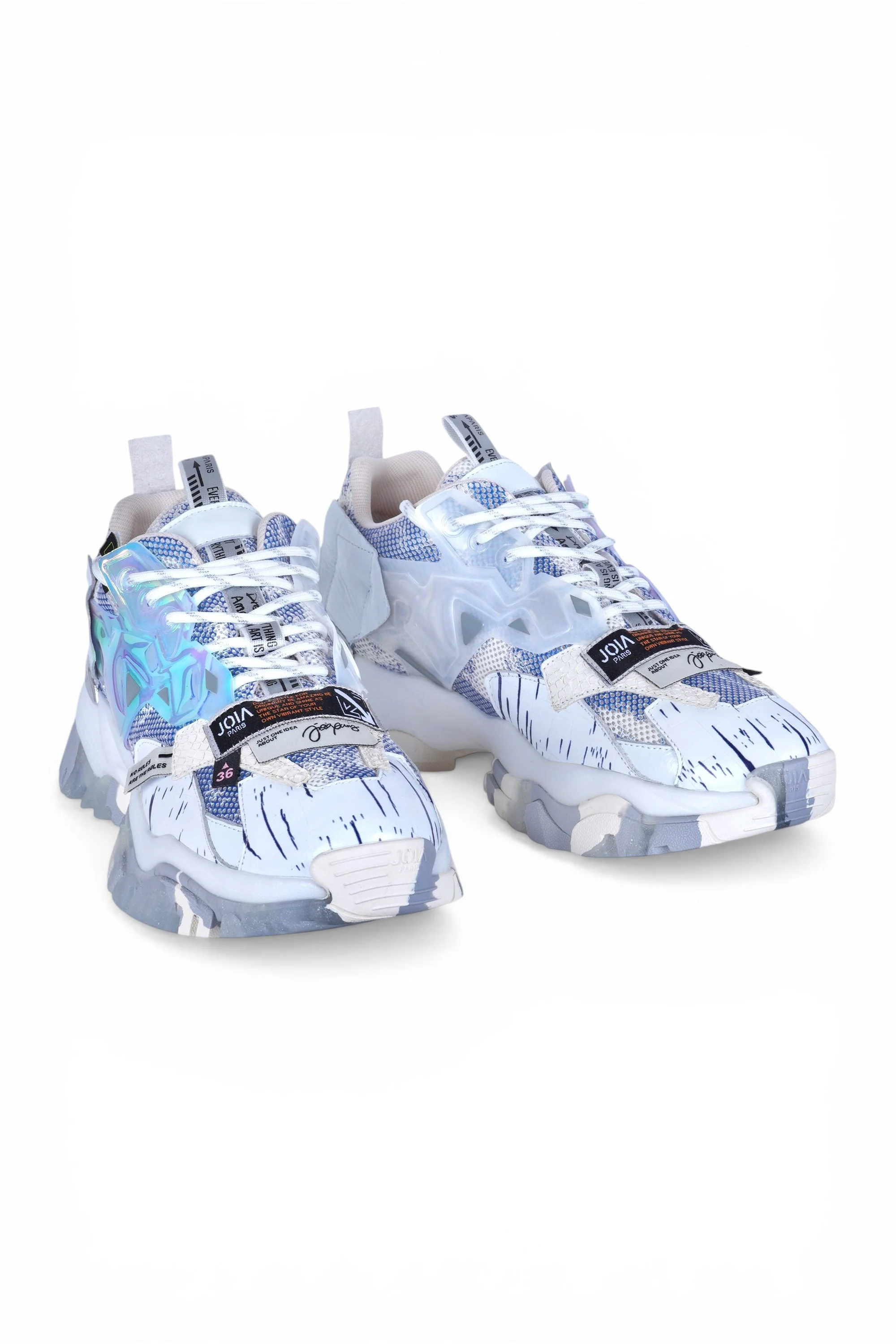 Joia Paris - Sneakers - 470318 - Bianco/Blu - Image 2