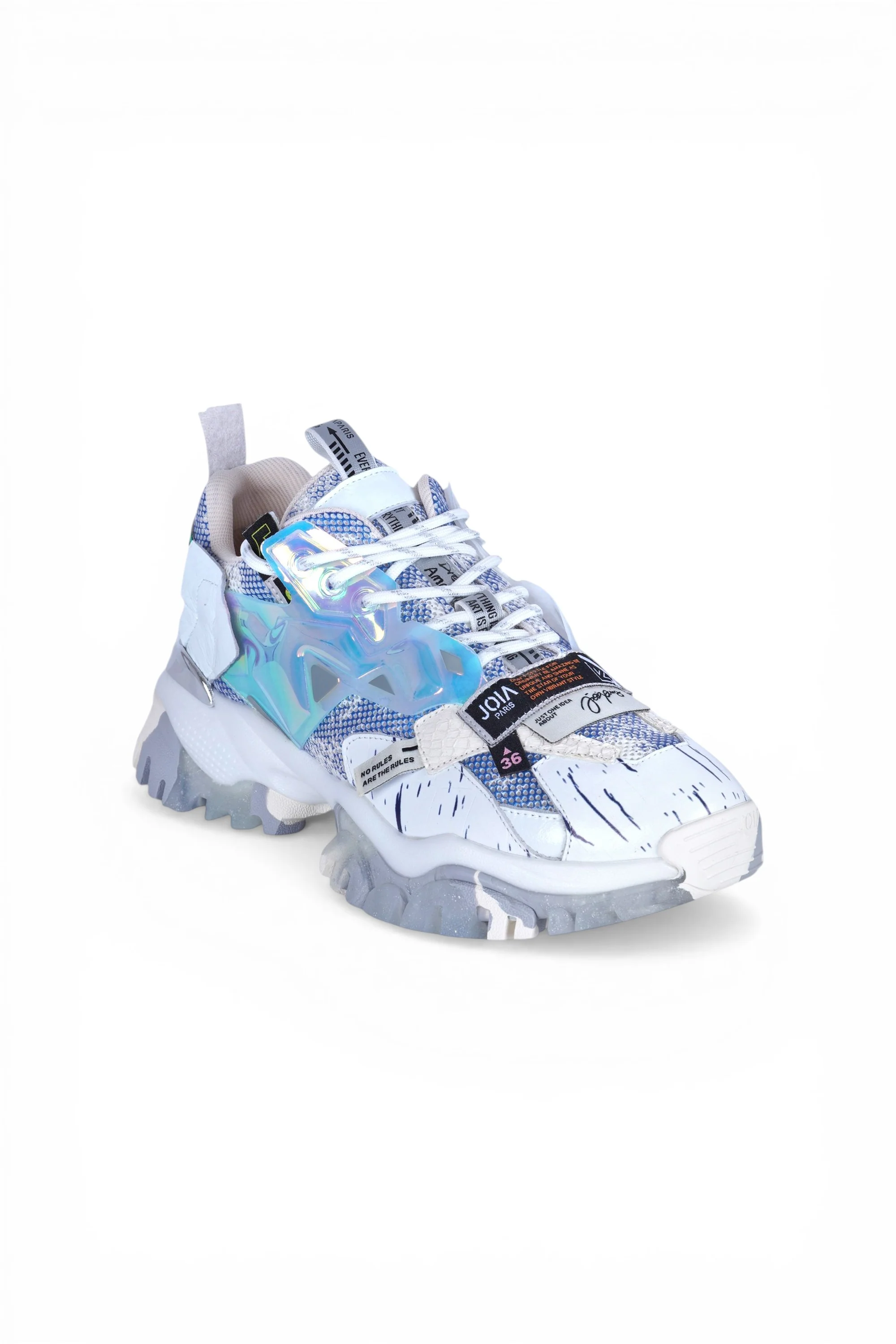 Joia Paris - Sneakers - 470318 - Bianco/Blu - Image 3