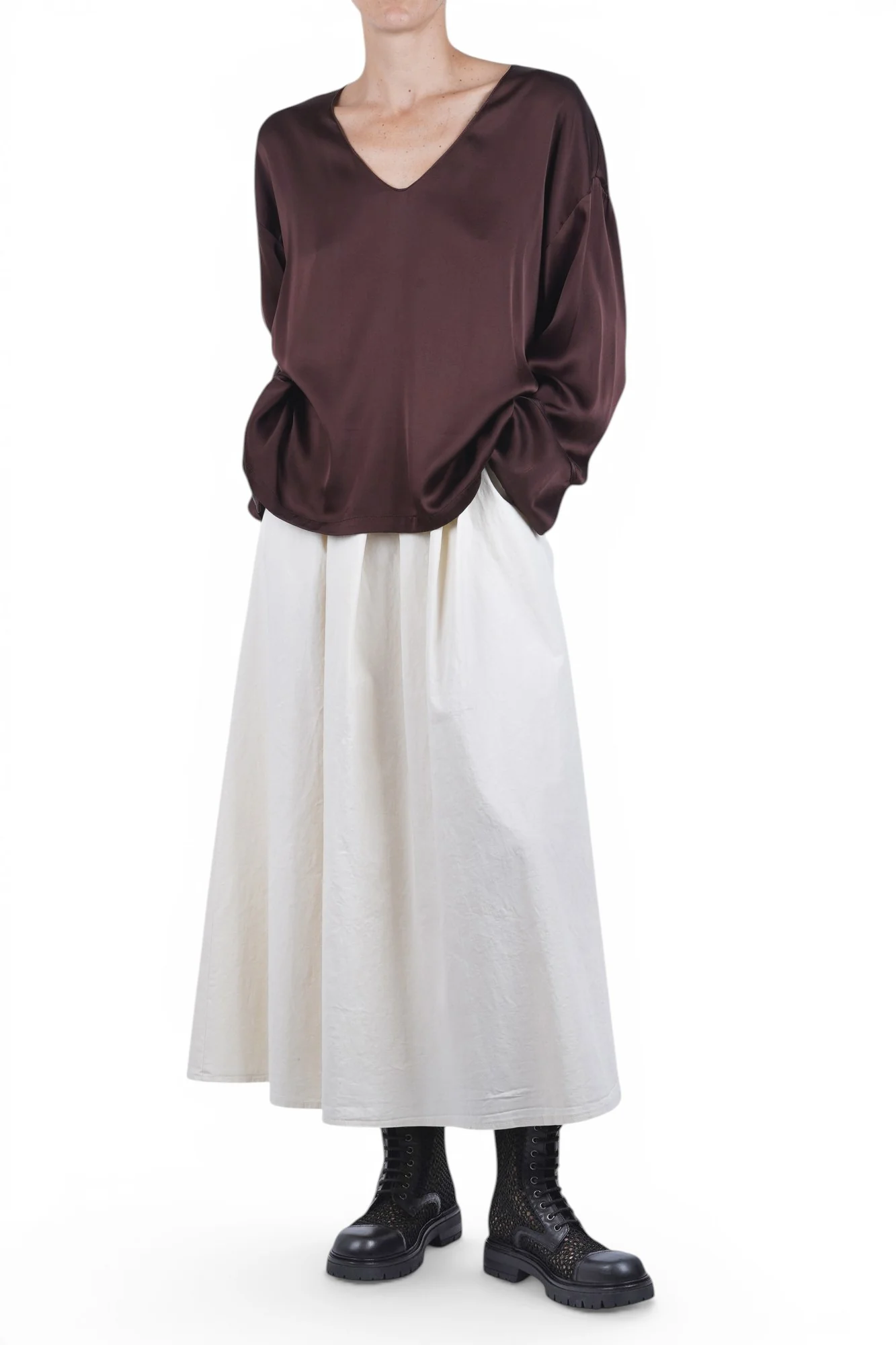 Jucca - Blusa - 471736 - Cioccolato - Image 2