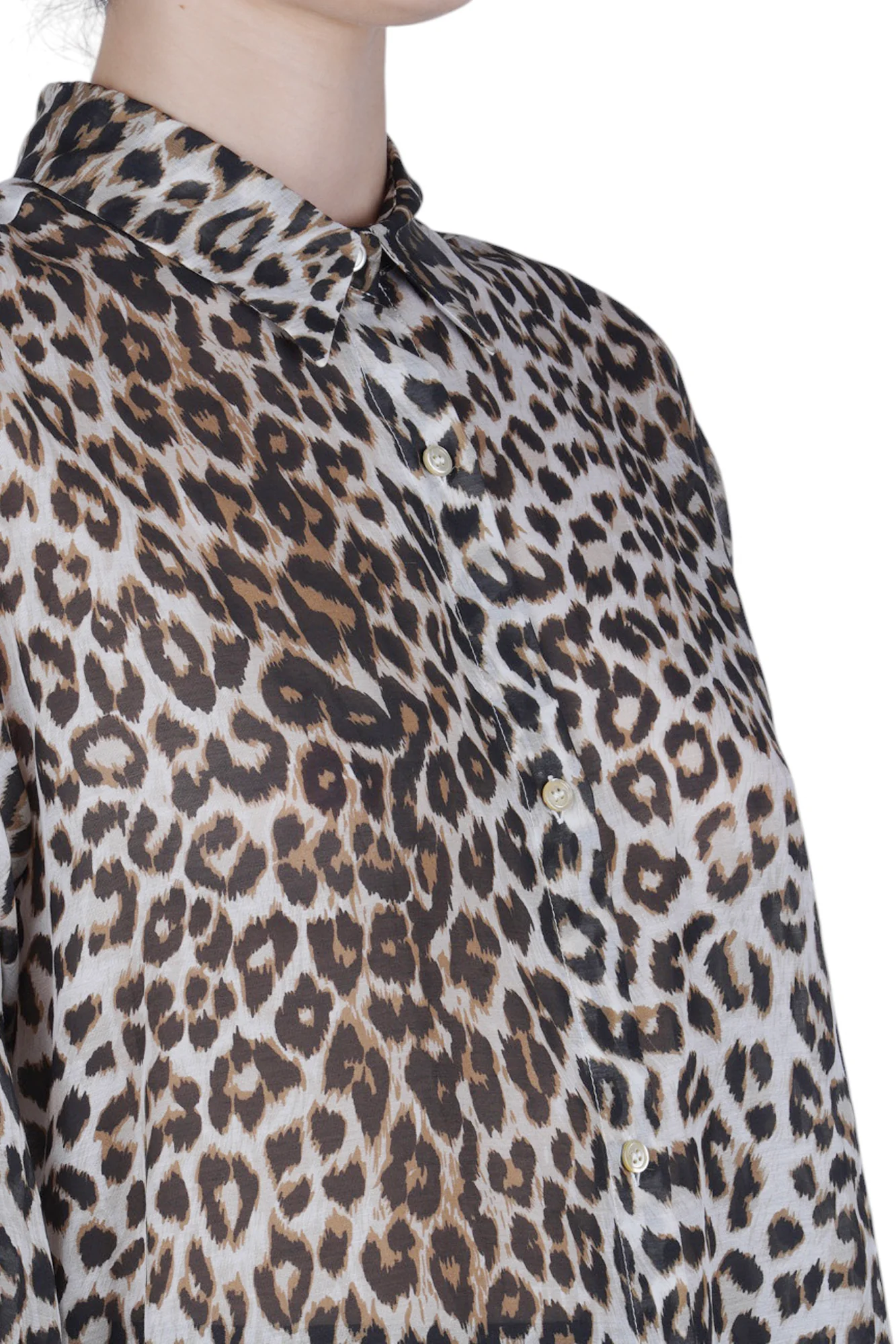Jucca - Camicia - 470881 - Nero/Beige - Image 6