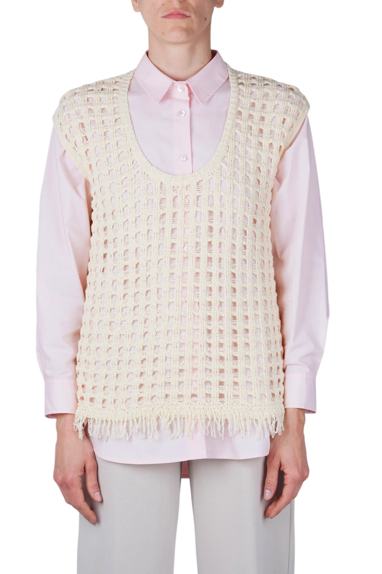 Jucca - Gilet - 470853 - Panna - Image 3
