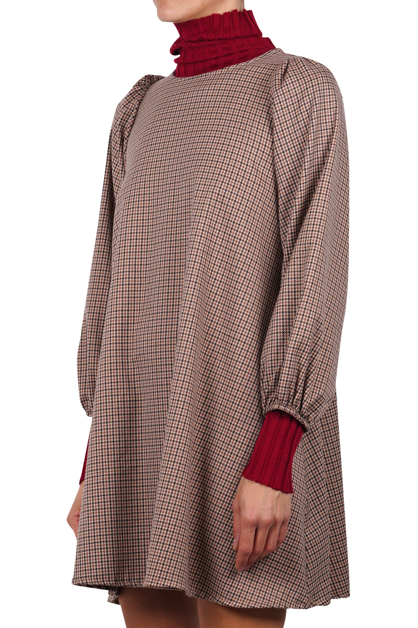 La Femme Blanche - Abito - 461517 - Fantasia Beige - Image 4