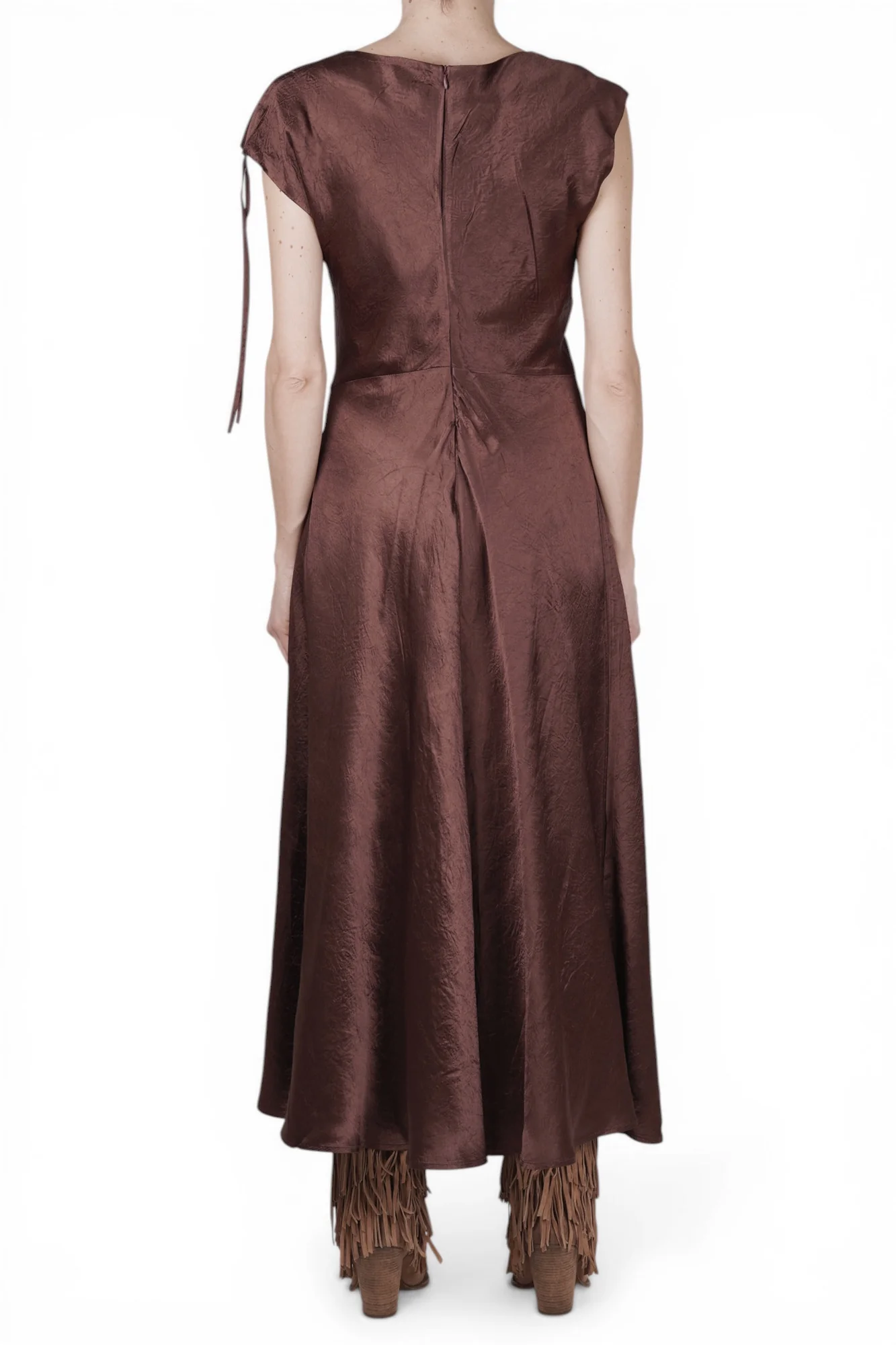 La Femme Blanche - Abito - 471366 - Moka - Image 5