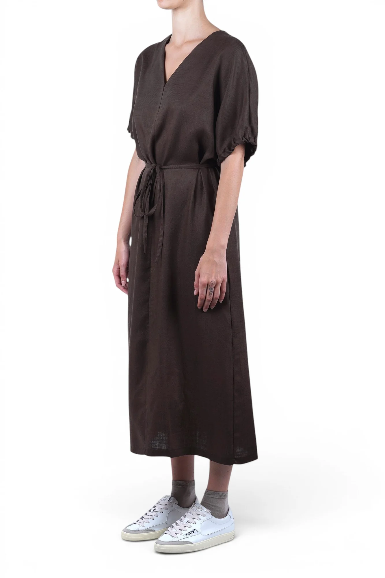 La Femme Blanche - Abito - 471583 - Moka - Image 4