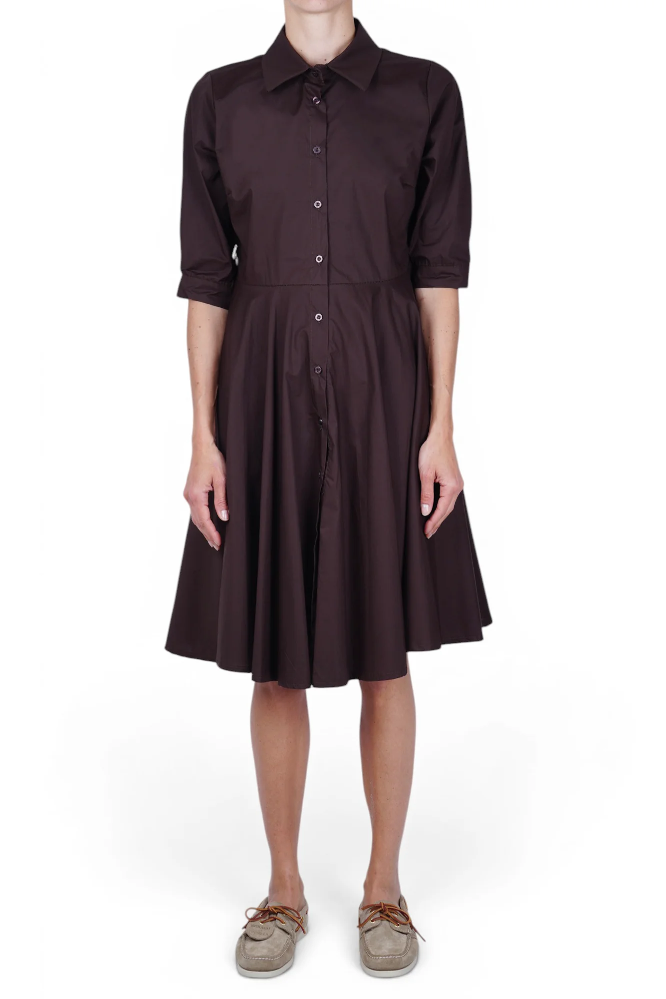 La Femme Blanche - Abito - 471630 - Moka - Image 3