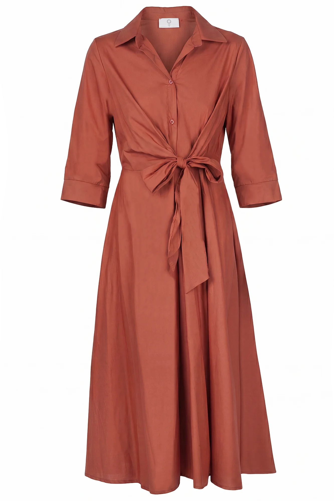 La Femme Blanche - Abito - 471635 - Mattone