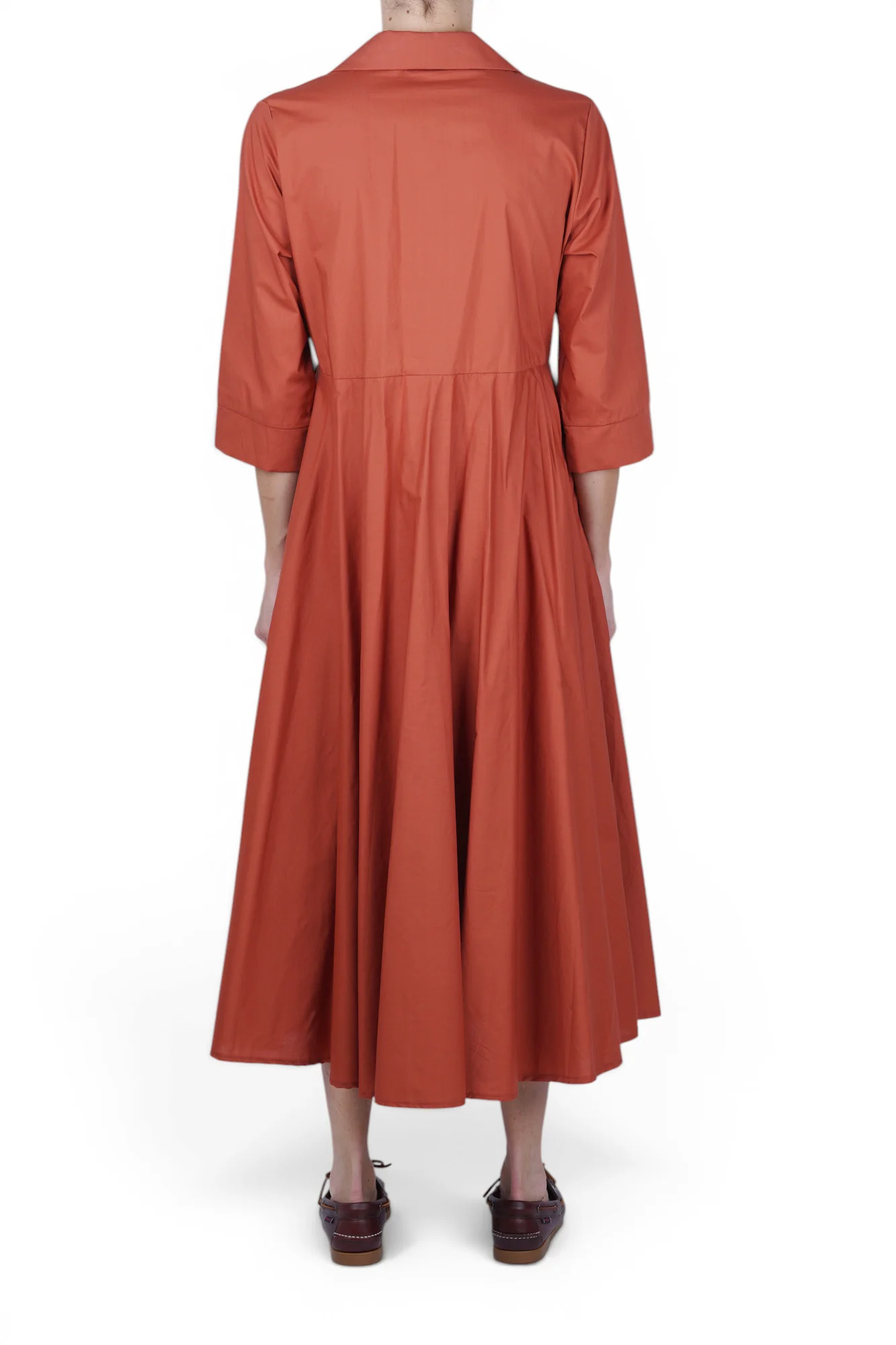 La Femme Blanche - Abito - 471635 - Mattone - Image 5