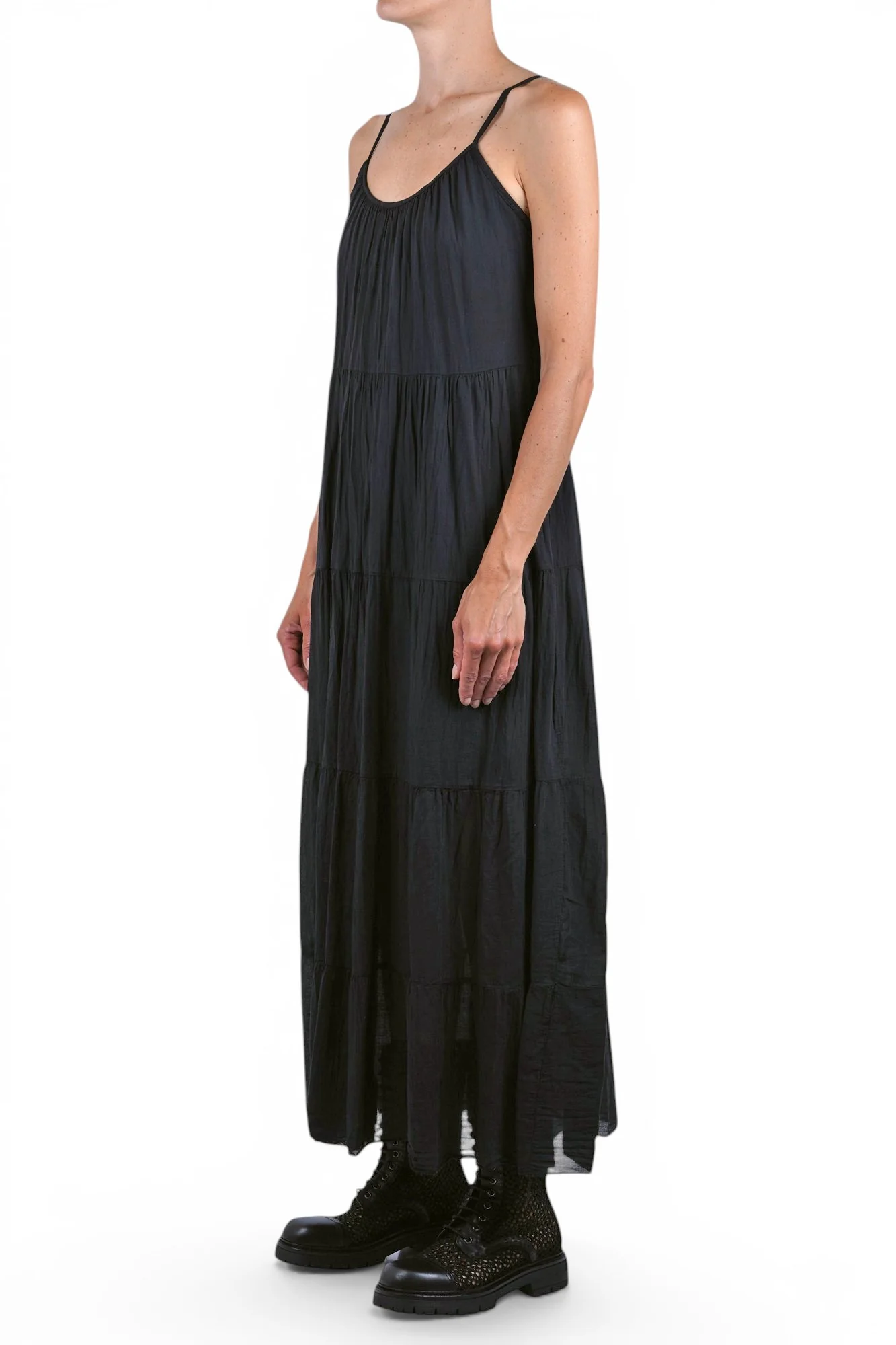 La Femme Blanche - Abito - 471710 - Nero - Image 4
