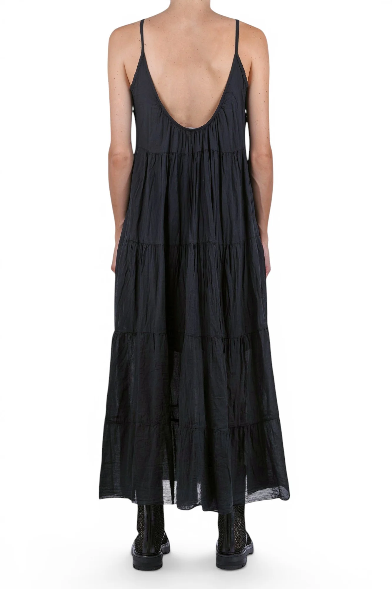 La Femme Blanche - Abito - 471710 - Nero - Image 5