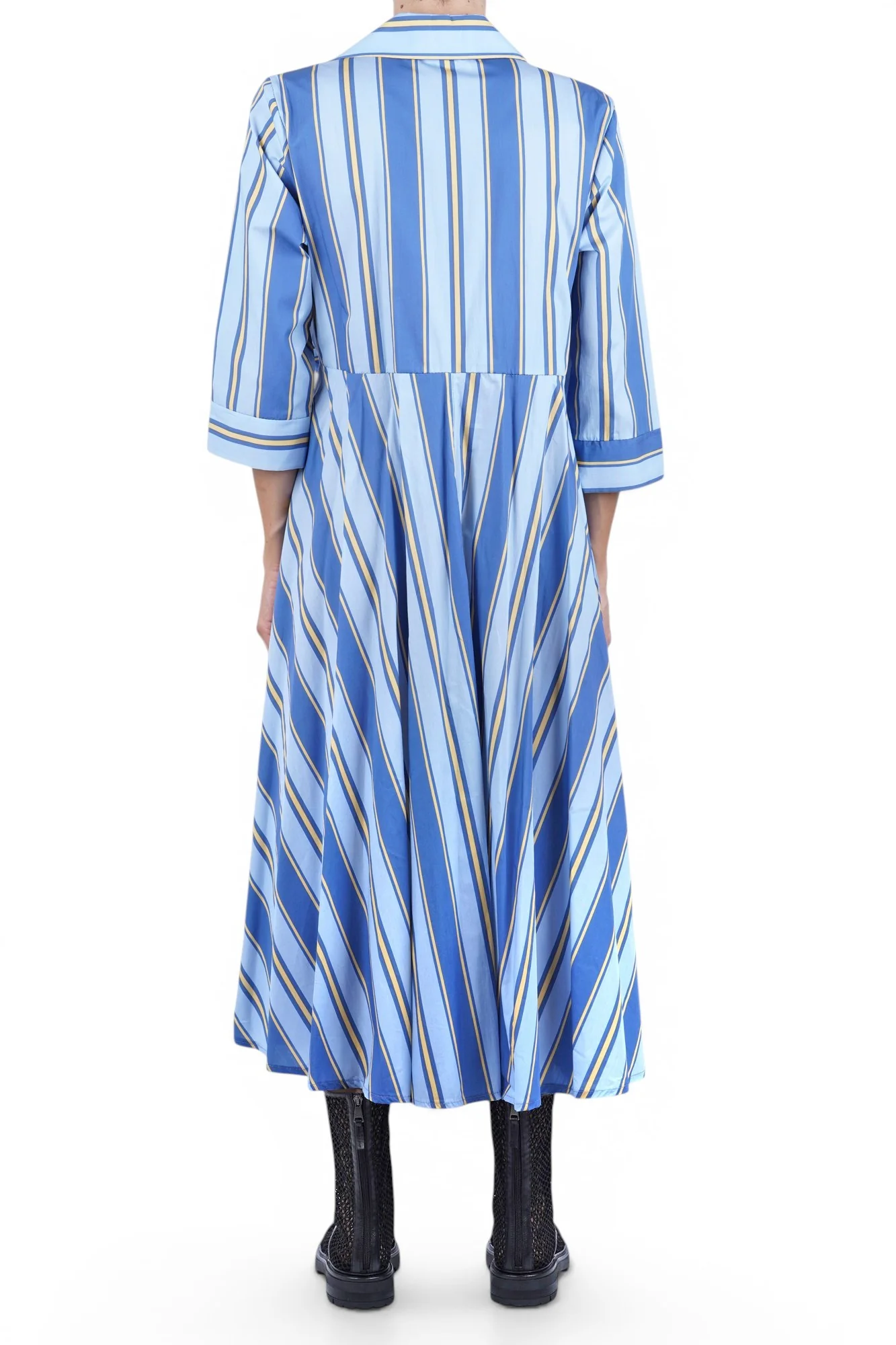 La Femme Blanche - Abito - 471712 - Fantasia Azzurro - Image 5