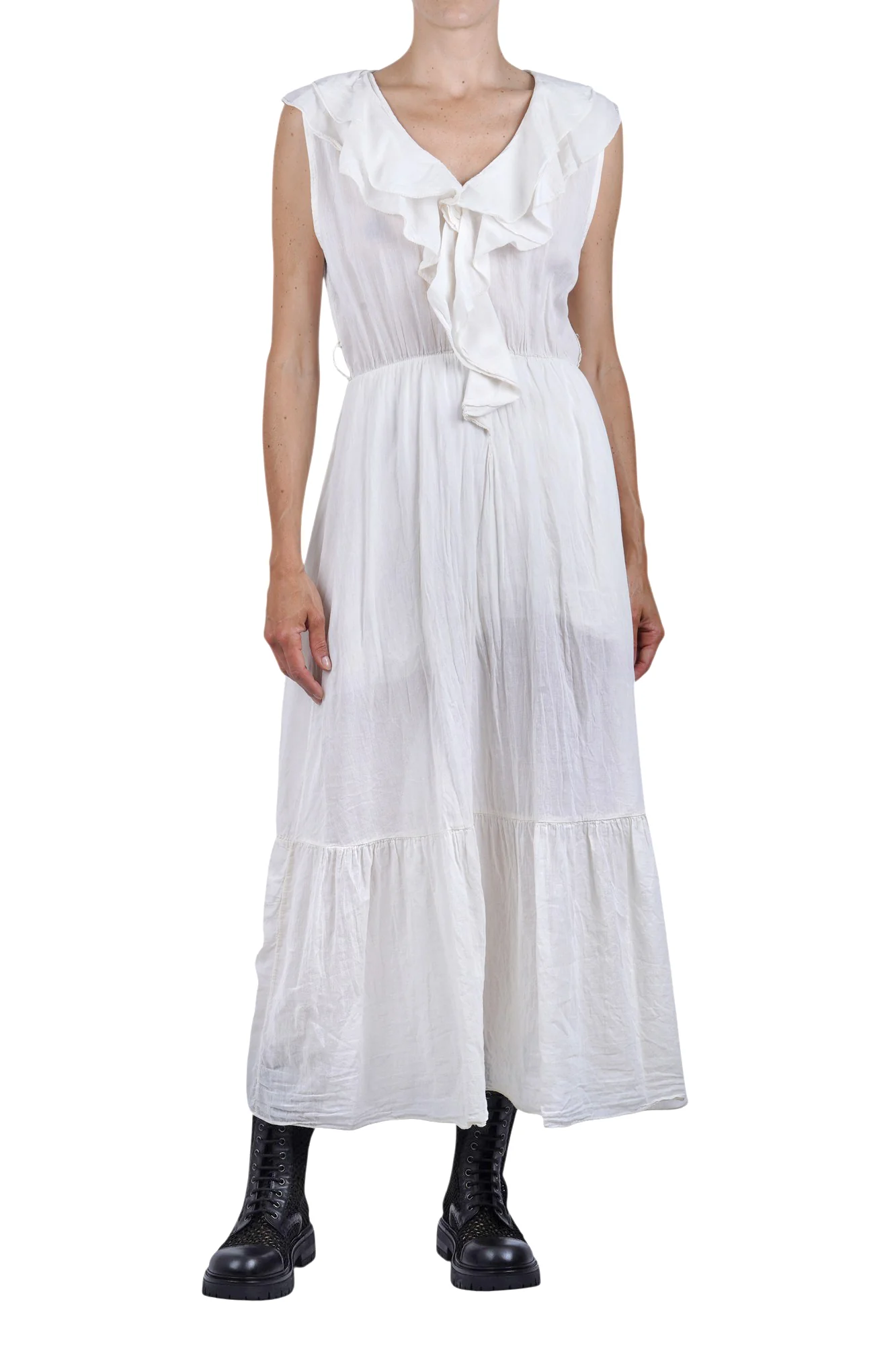 La Femme Blanche - Abito - 471718 - Panna - Image 2