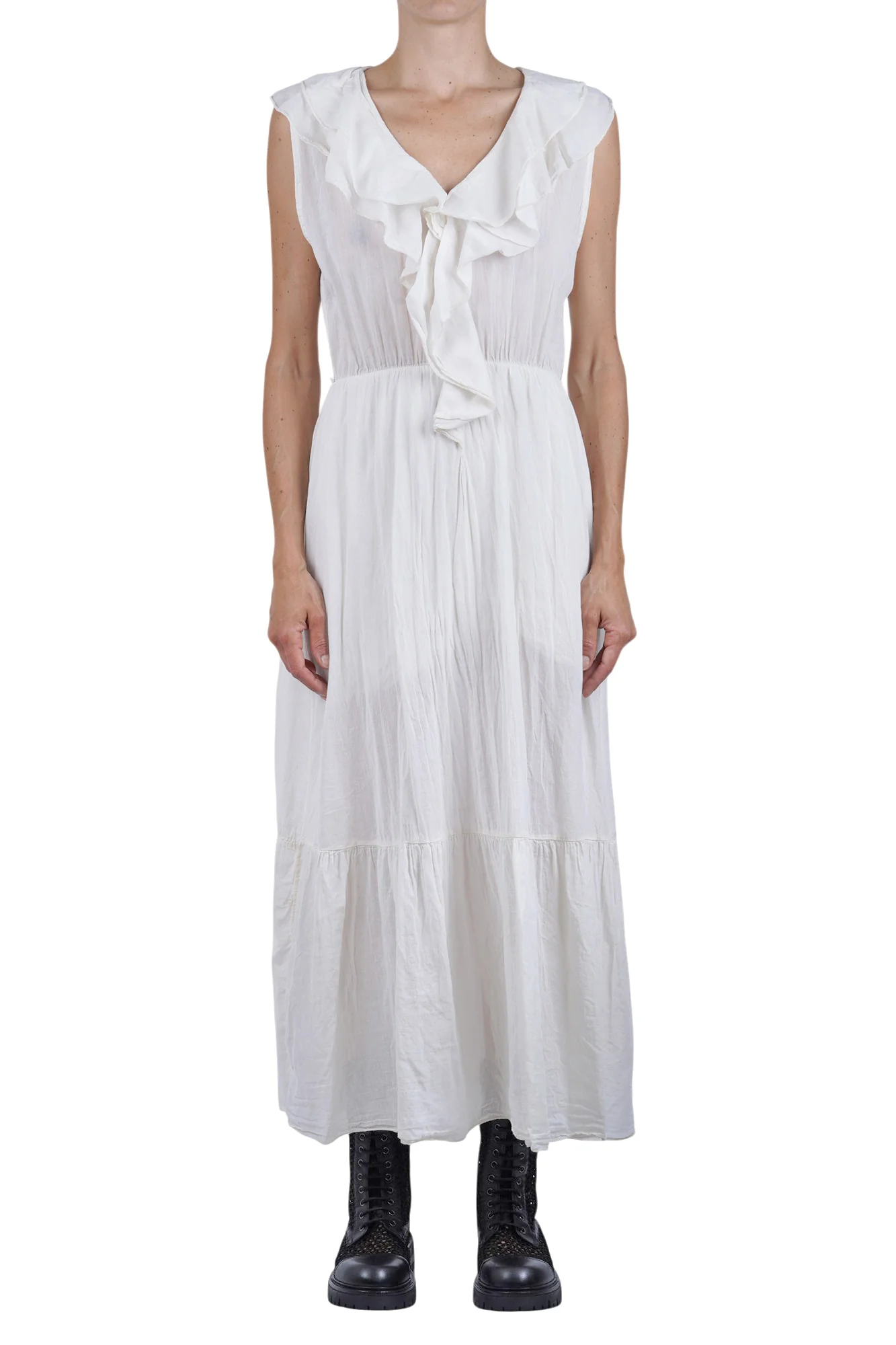La Femme Blanche - Abito - 471718 - Panna - Image 3