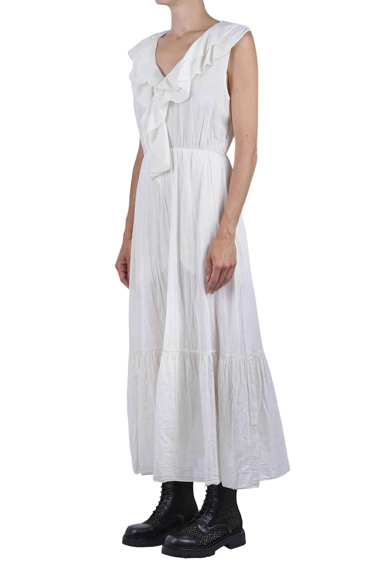 La Femme Blanche - Abito - 471718 - Panna - Image 4