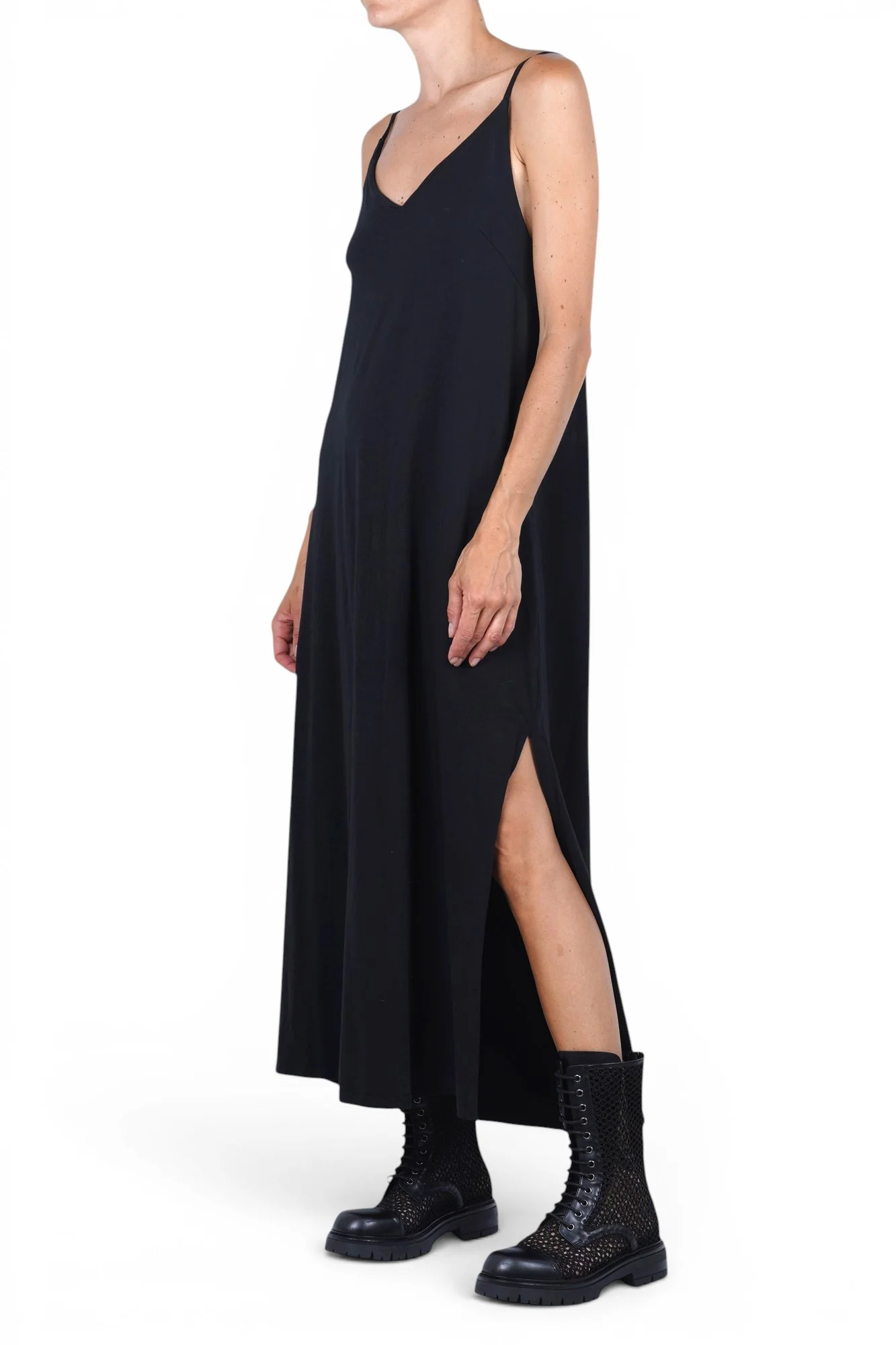 La Femme Blanche - Abito - 471782 - Nero - Image 2