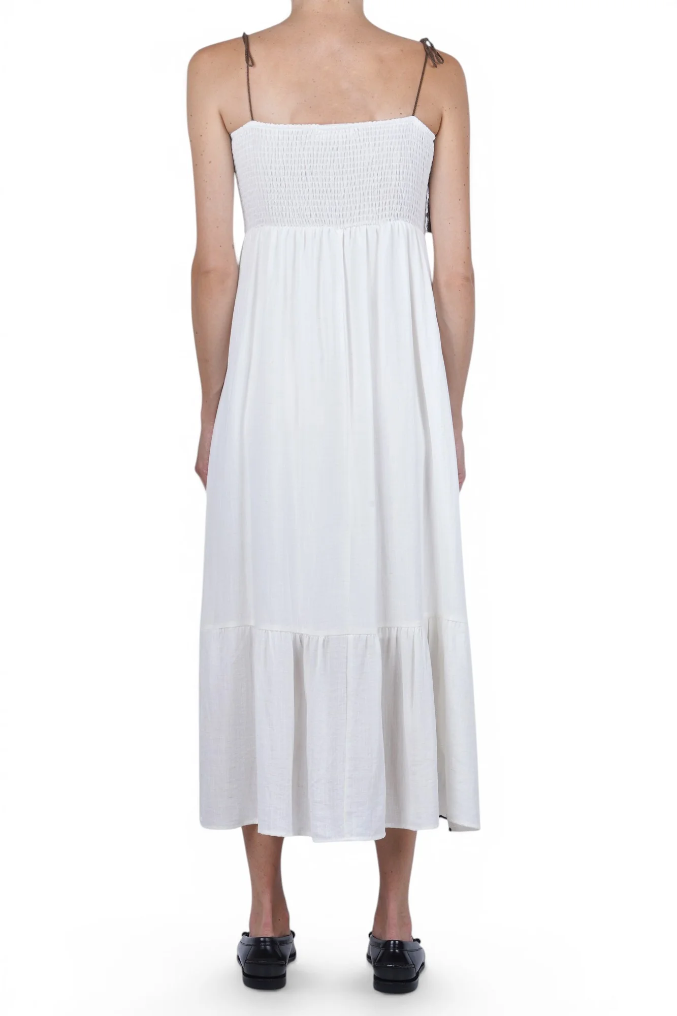 La Femme Blanche - Abito - 471789 - Moka/Bianco - Image 5