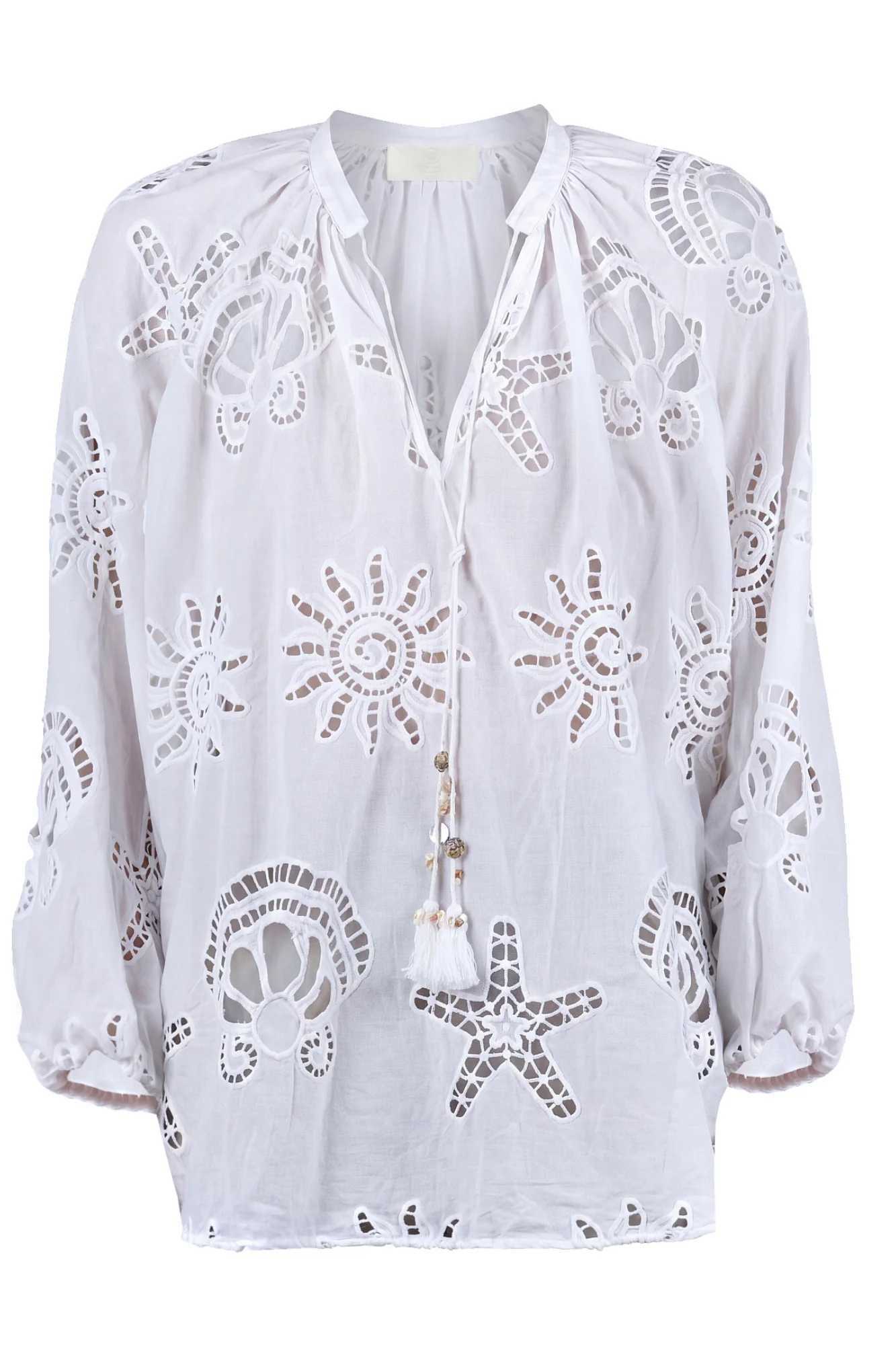 La Femme Blanche - Blusa - 471617 - Bianco