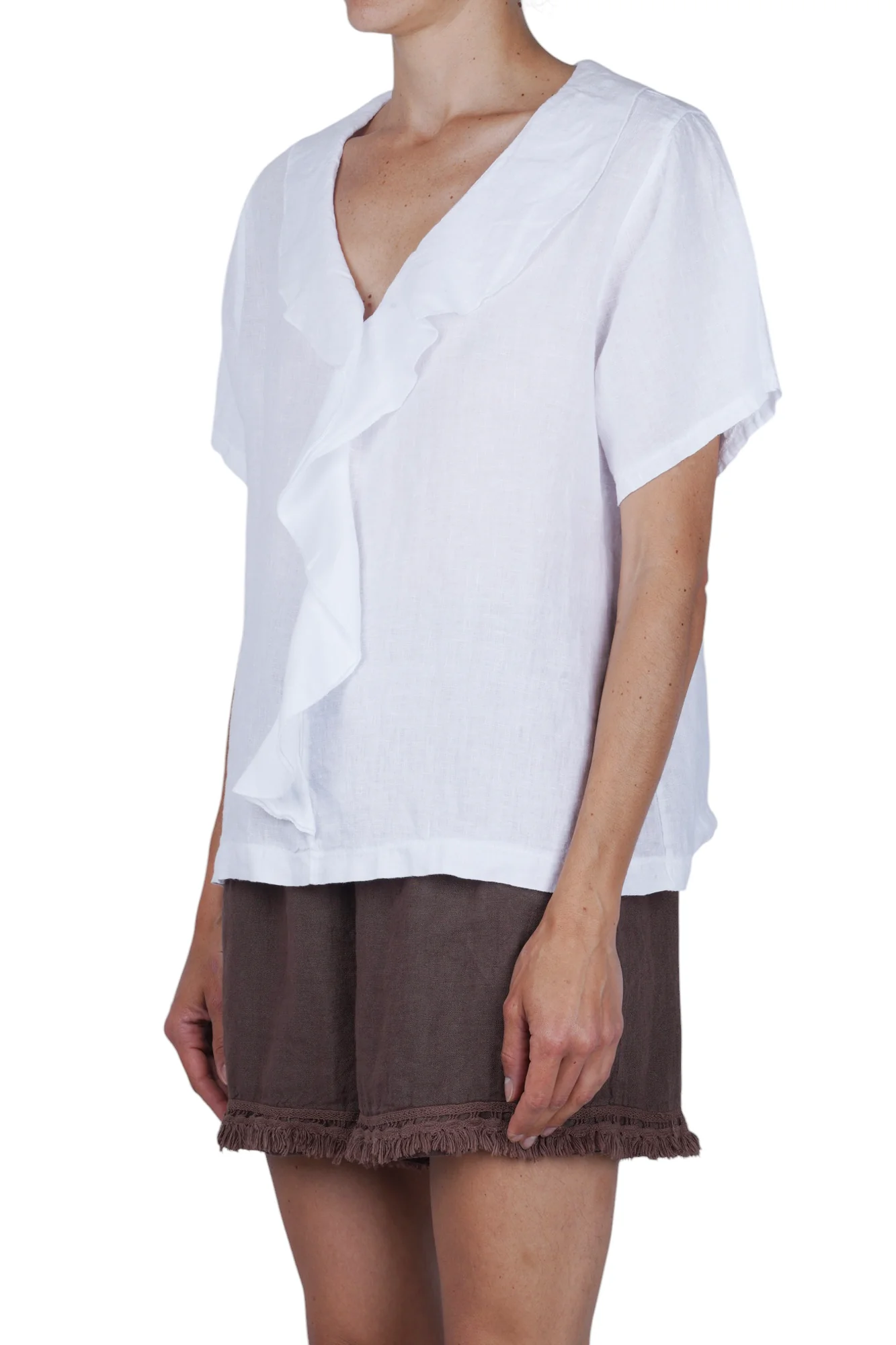 La Femme Blanche - Blusa - 471649 - Bianco - Image 4