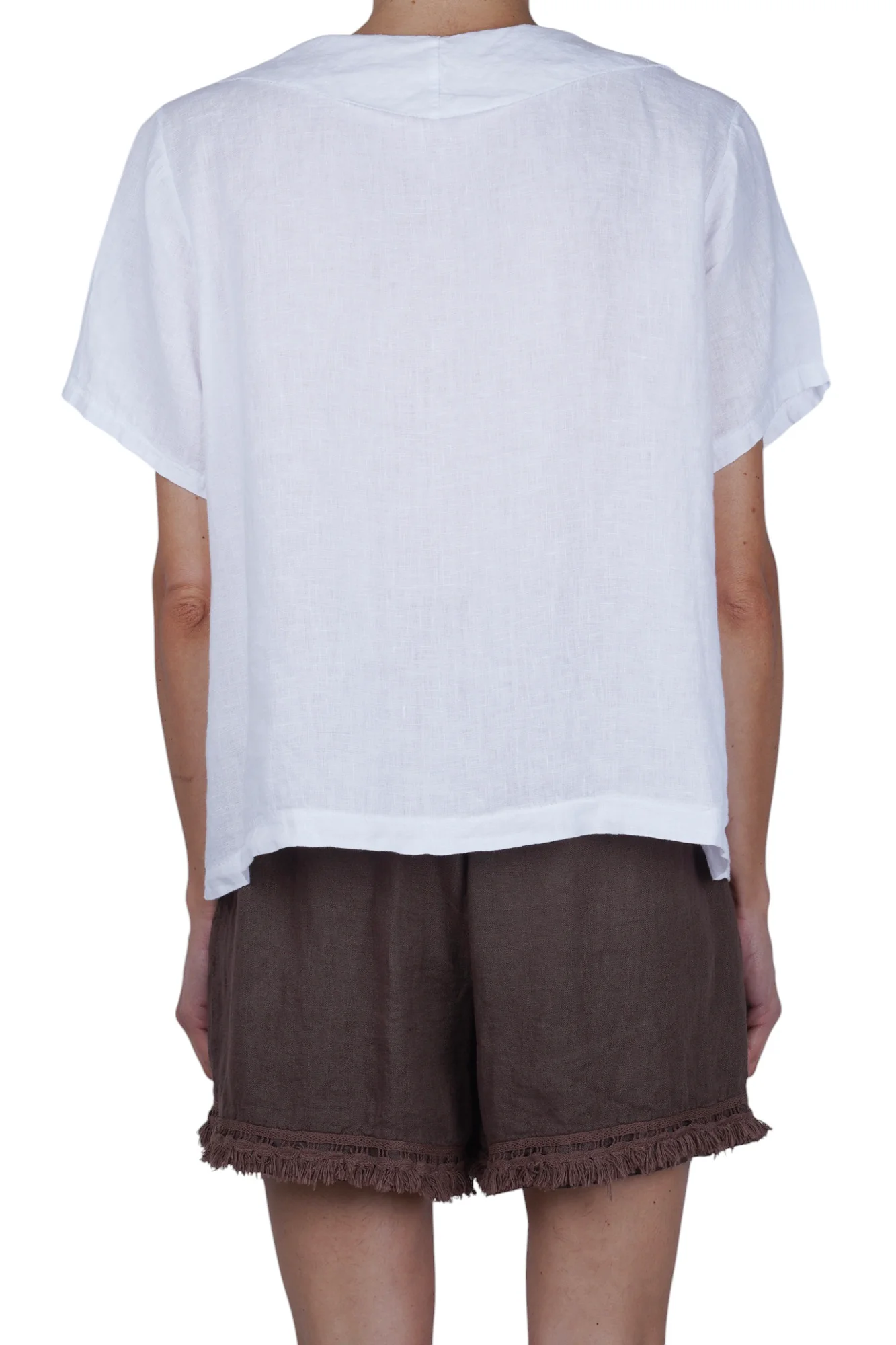 La Femme Blanche - Blusa - 471649 - Bianco - Image 5