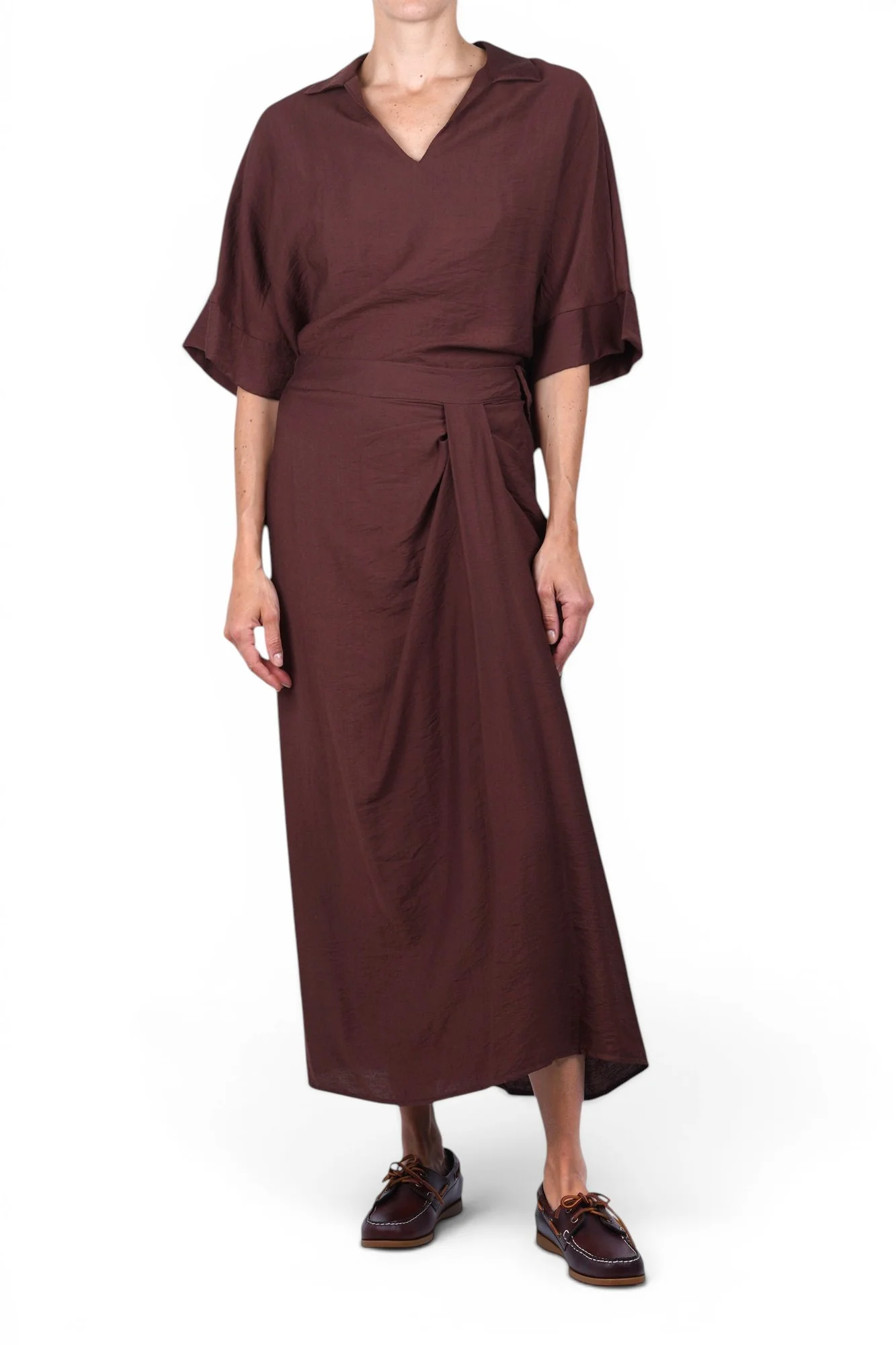 La Femme Blanche - Blusa - 471674 - Tabacco - Image 2