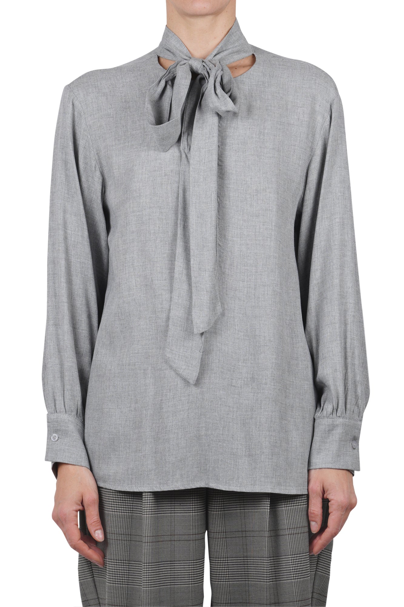 La Femme Blanche - Camicia - 461710 - Grigio - Image 3