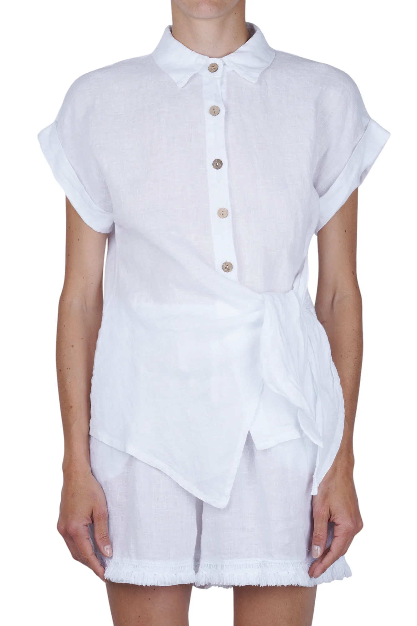 La Femme Blanche - Camicia - 471644 - Bianco - Image 3