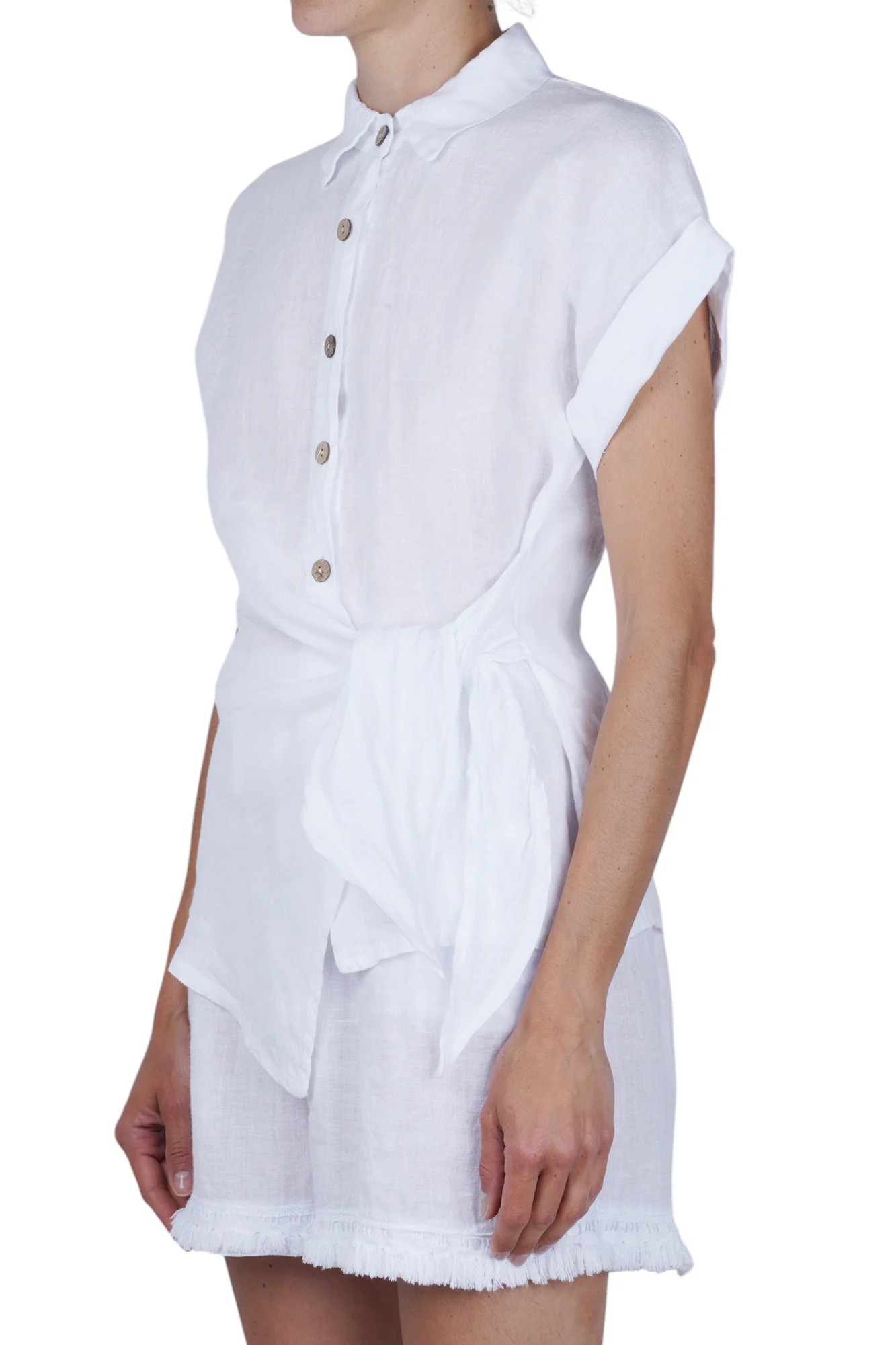 La Femme Blanche - Camicia - 471644 - Bianco - Image 4