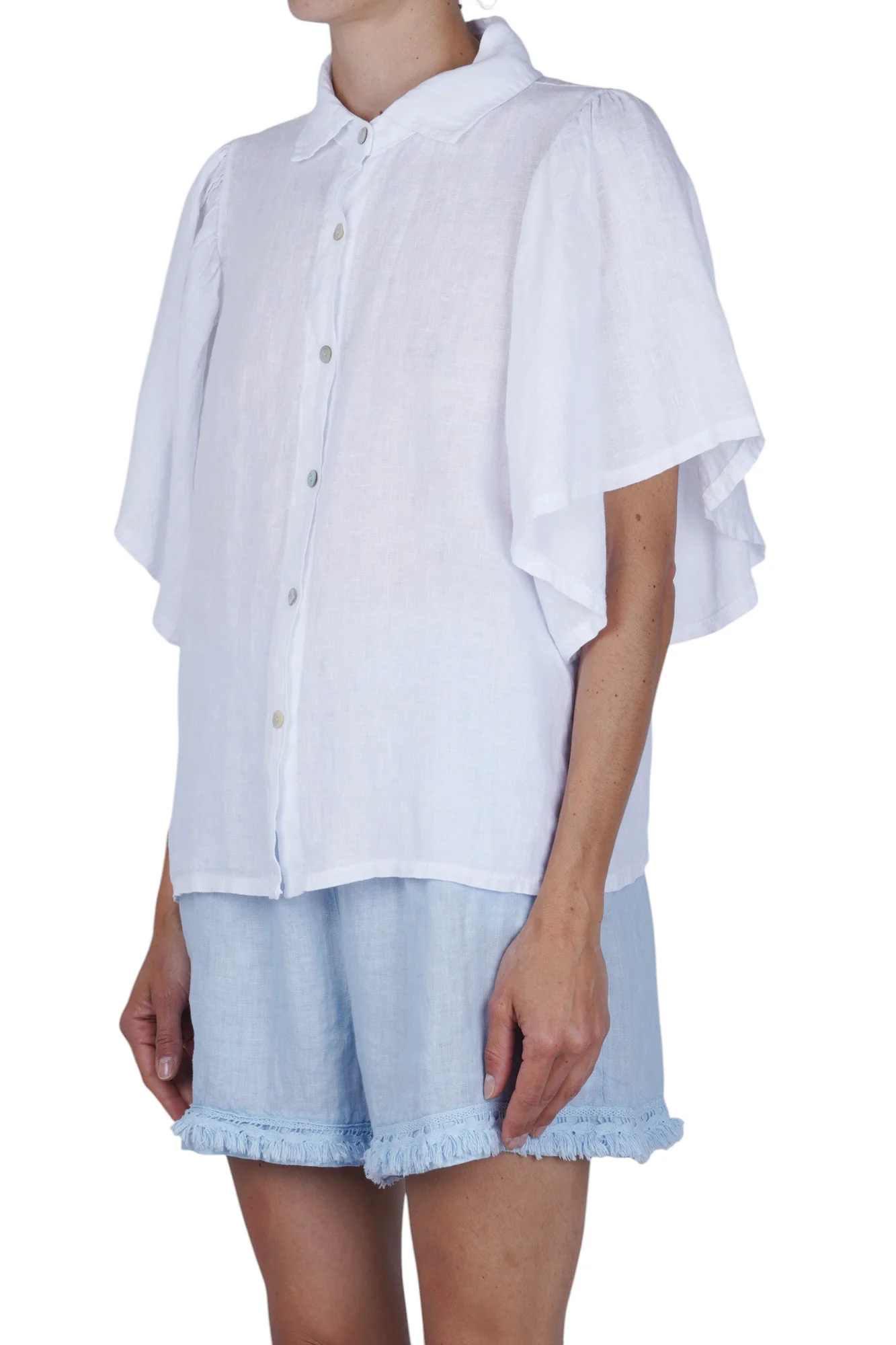 La Femme Blanche - Camicia - 471647 - Bianco - Image 4