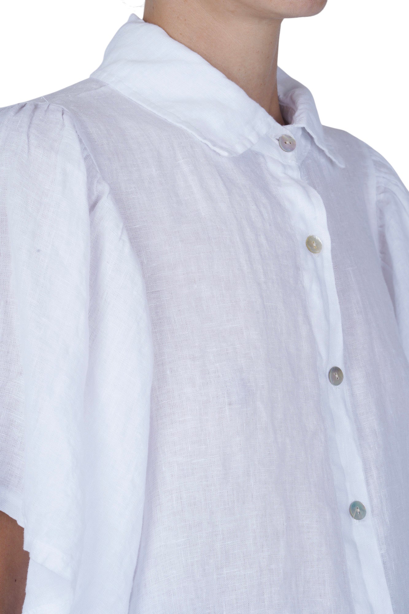 La Femme Blanche - Camicia - 471647 - Bianco - Image 6