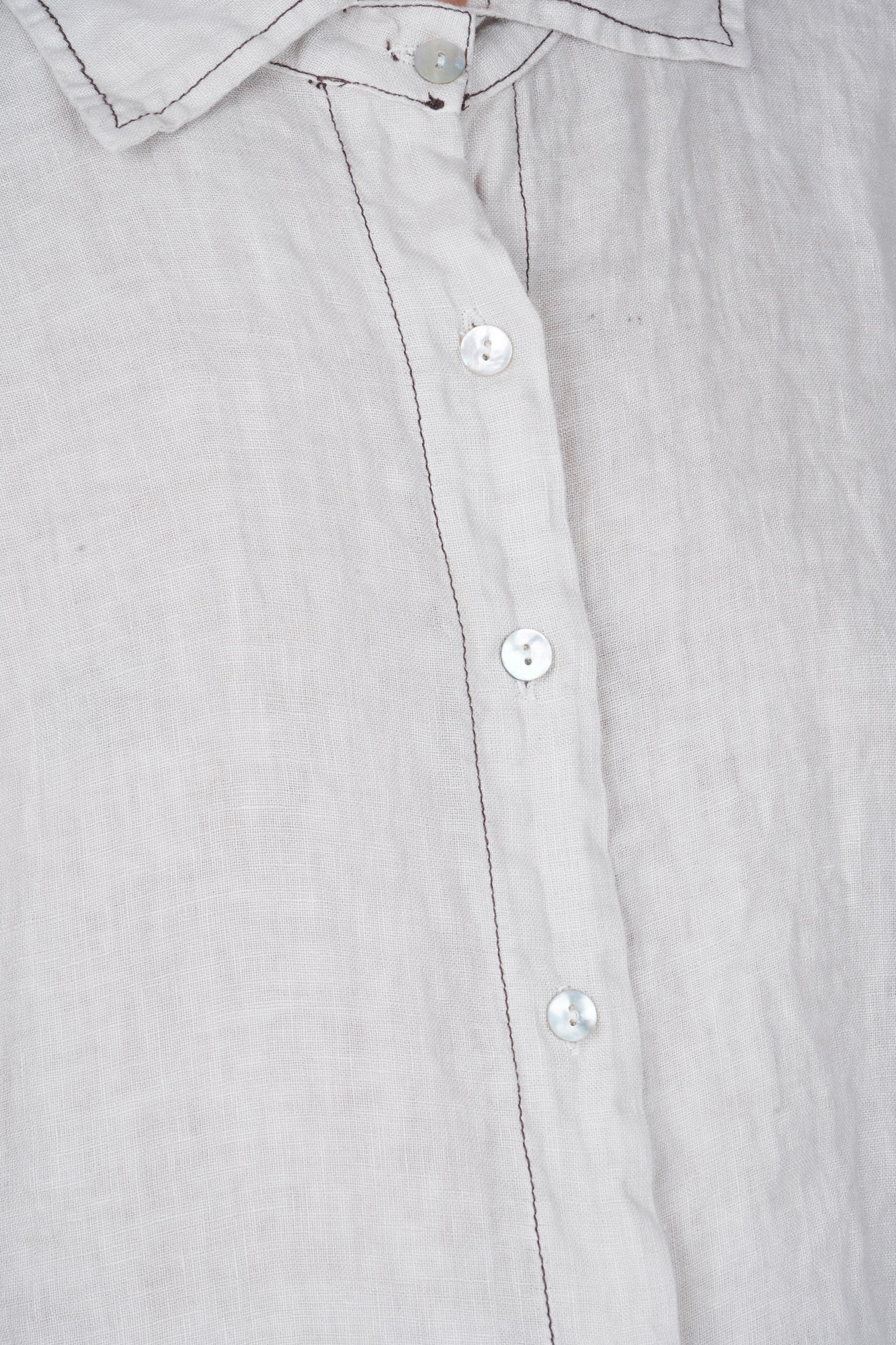 La Femme Blanche - Camicia - 471652 - Sabbia - Image 6